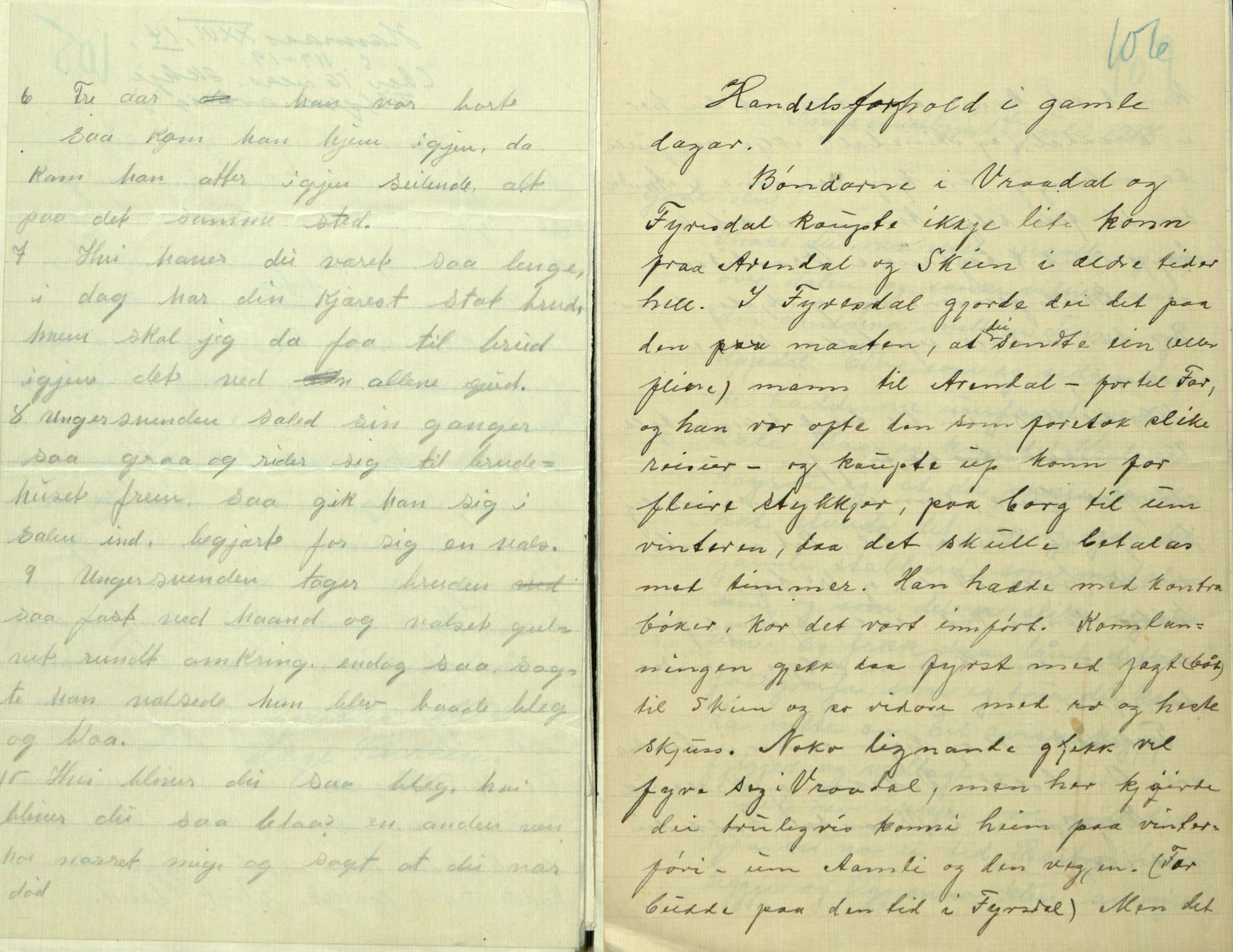 Rikard Berge, TEMU/TGM-A-1003/F/L0009/0003: 341-356 / 343 Mest brev, litt tradisjon, 1902-1925, p. 106