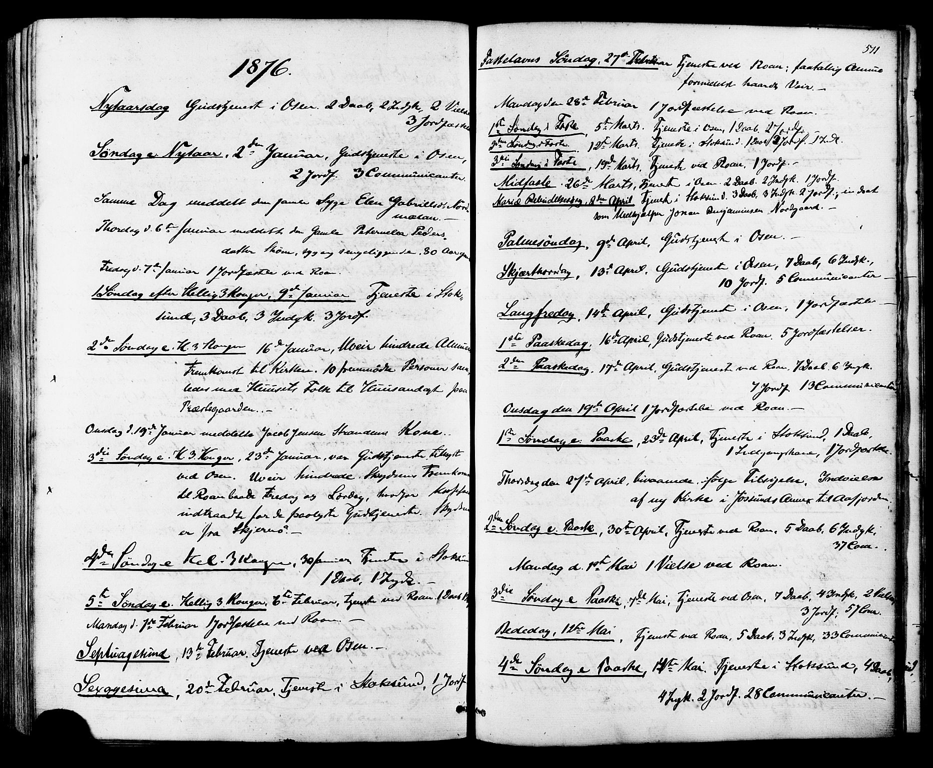 Ministerialprotokoller, klokkerbøker og fødselsregistre - Sør-Trøndelag, SAT/A-1456/657/L0706: Parish register (official) no. 657A07, 1867-1878, p. 511