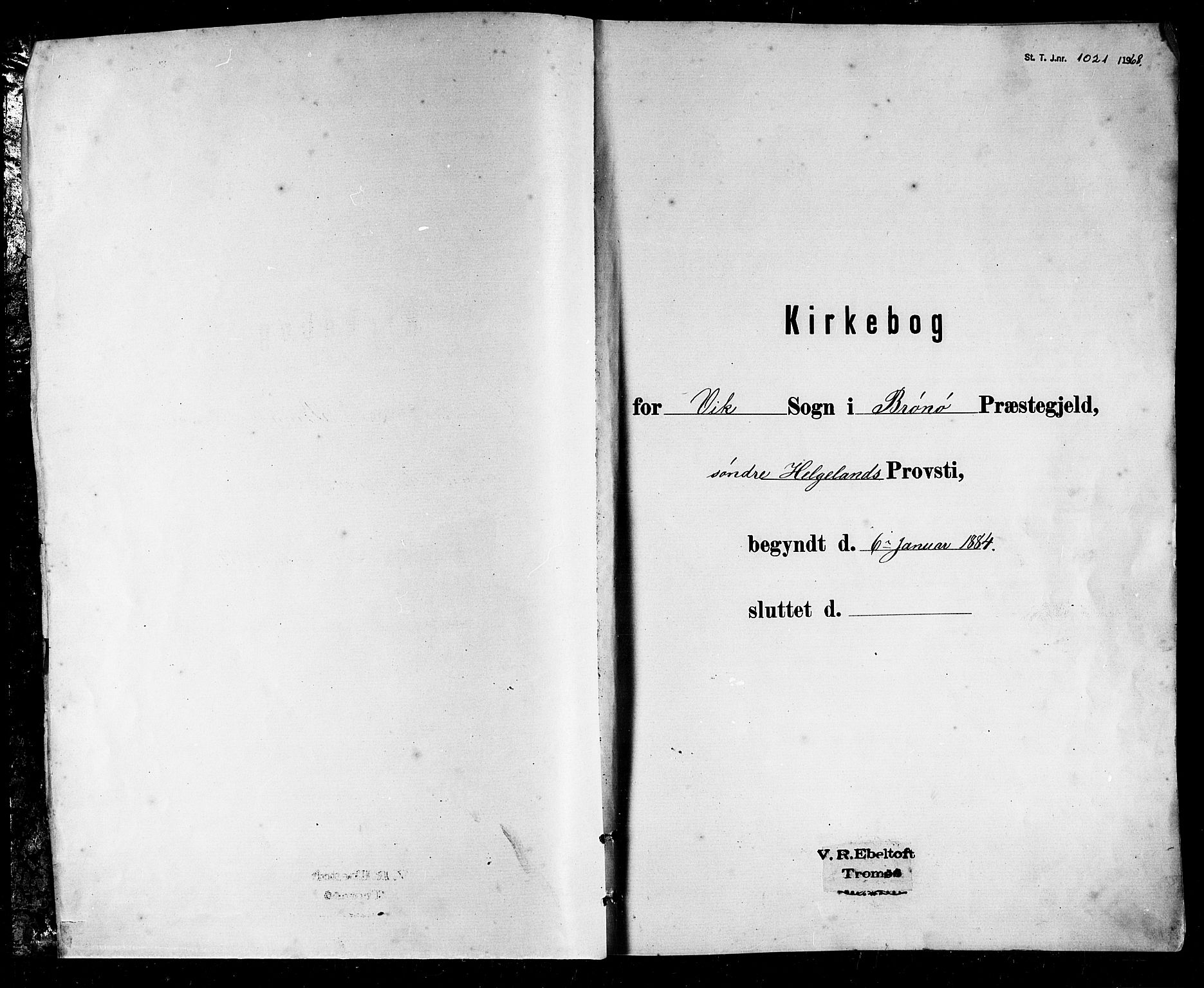 Ministerialprotokoller, klokkerbøker og fødselsregistre - Nordland, SAT/A-1459/812/L0188: Parish register (copy) no. 812C06, 1884-1912