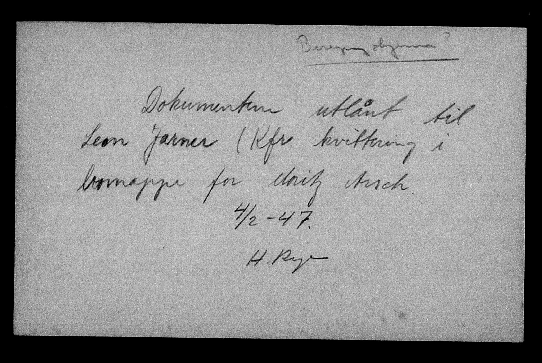 Justisdepartementet, Tilbakeføringskontoret for inndratte formuer, RA/S-1564/H/Hc/Hcc/L0918: --, 1945-1947, p. 97