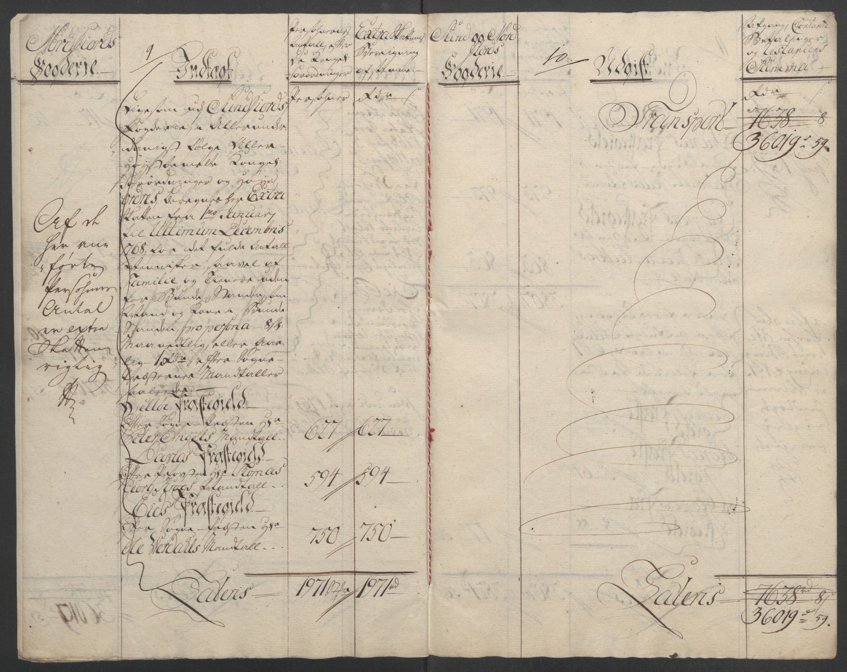 Rentekammeret inntil 1814, Reviderte regnskaper, Fogderegnskap, AV/RA-EA-4092/R53/L3550: Ekstraskatten Sunn- og Nordfjord, 1762-1771, p. 203