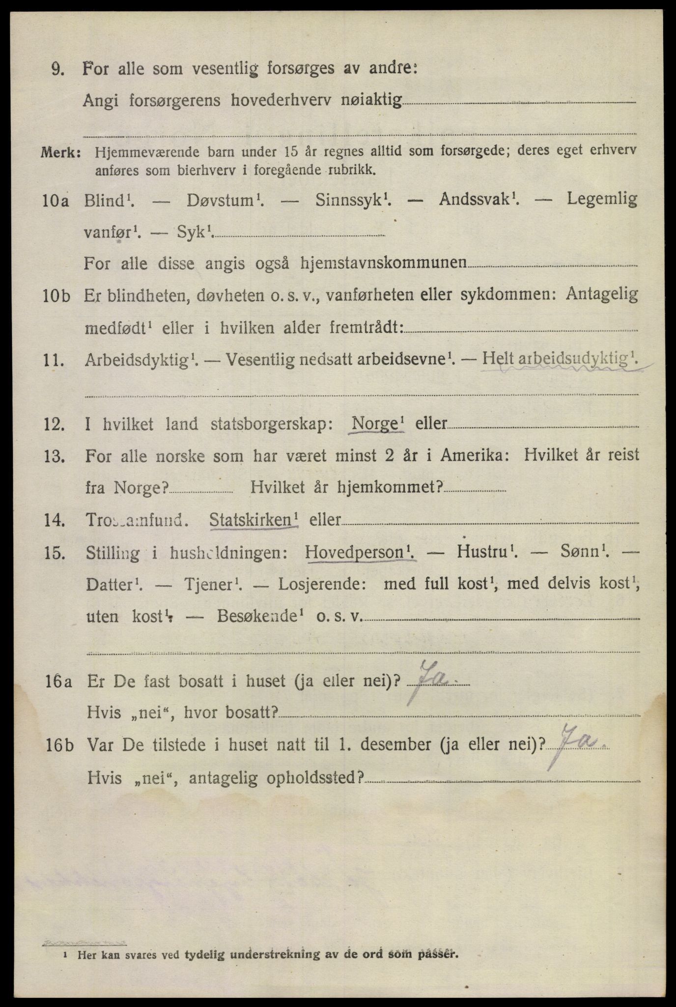 SAKO, 1920 census for Sem, 1920, p. 7562