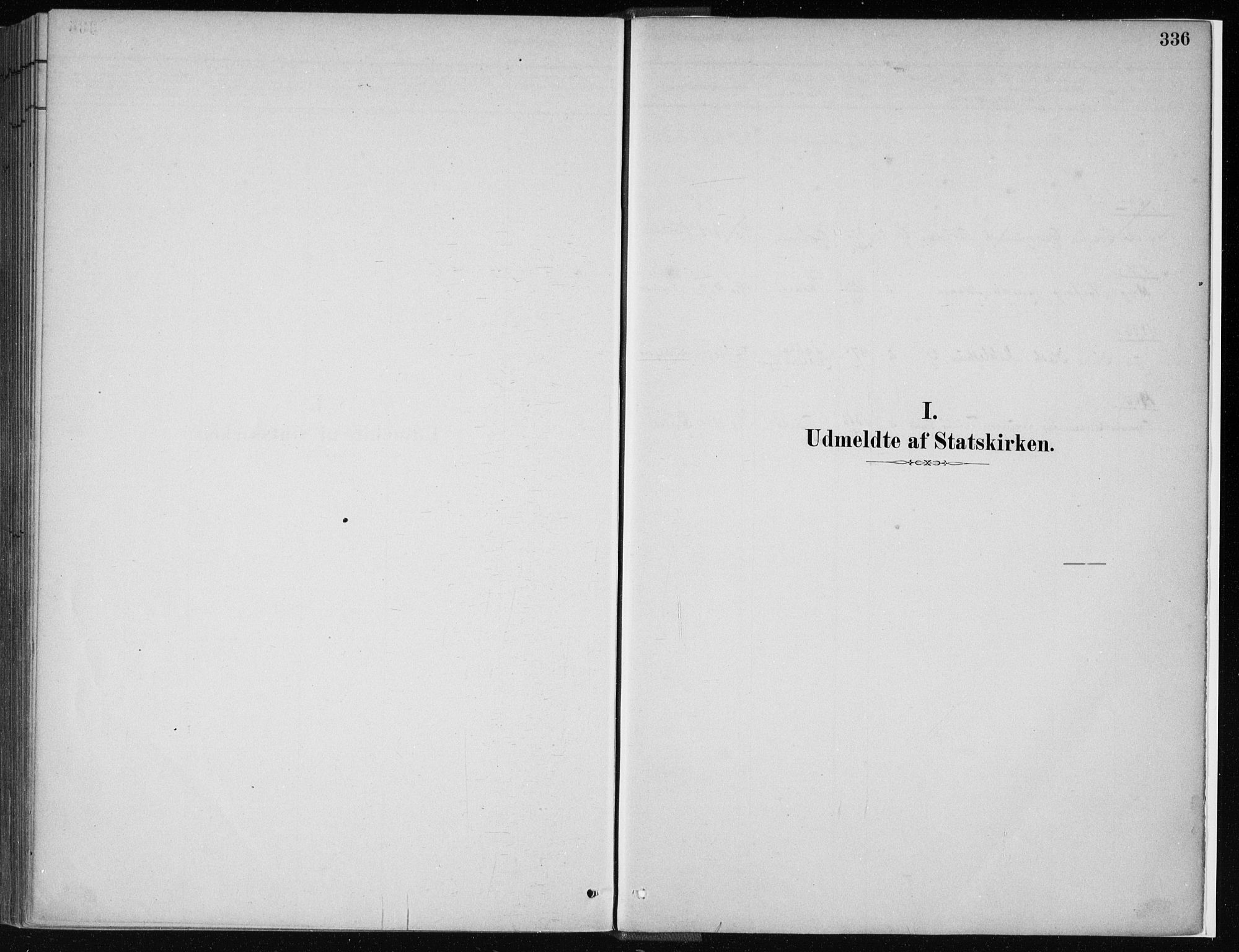 Kvam sokneprestembete, SAB/A-76201/H/Haa: Parish register (official) no. C  1, 1880-1906, p. 336