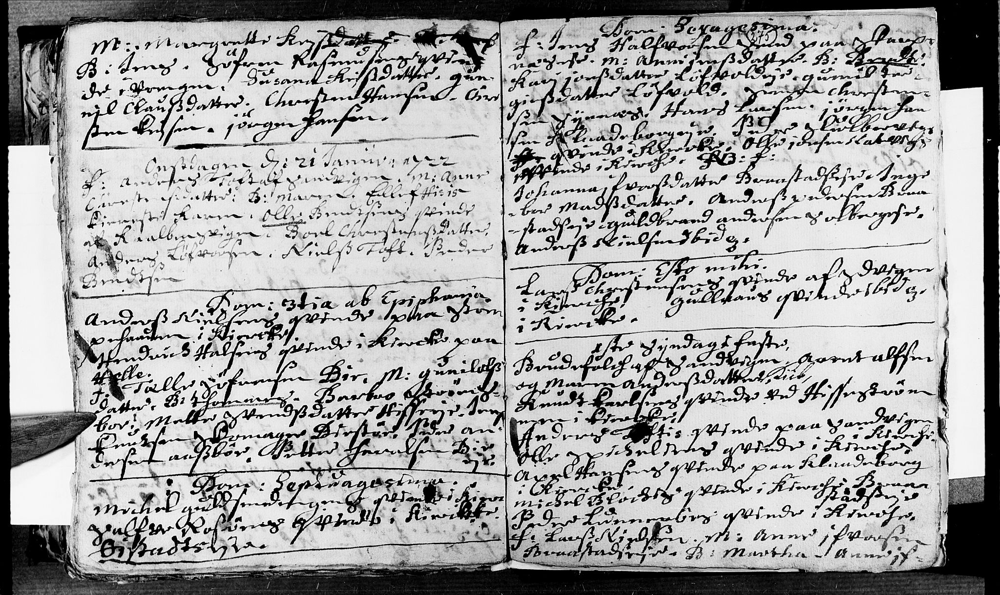 Øyestad sokneprestkontor, AV/SAK-1111-0049/F/Fa/L0002: Parish register (official) no. A 2, 1692-1722, p. 275