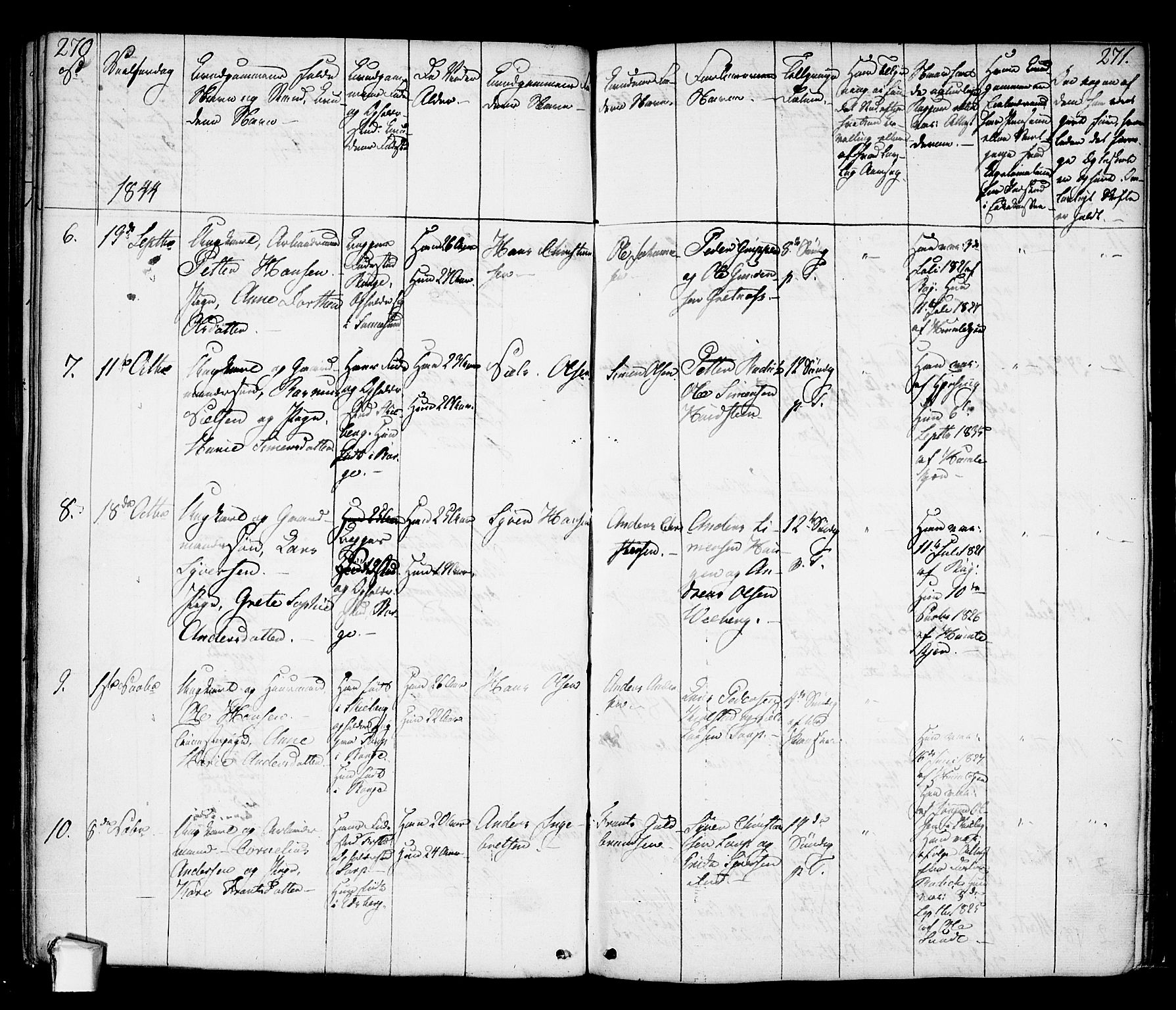 Borge prestekontor Kirkebøker, AV/SAO-A-10903/F/Fa/L0004: Parish register (official) no. I 4, 1836-1848, p. 270-271