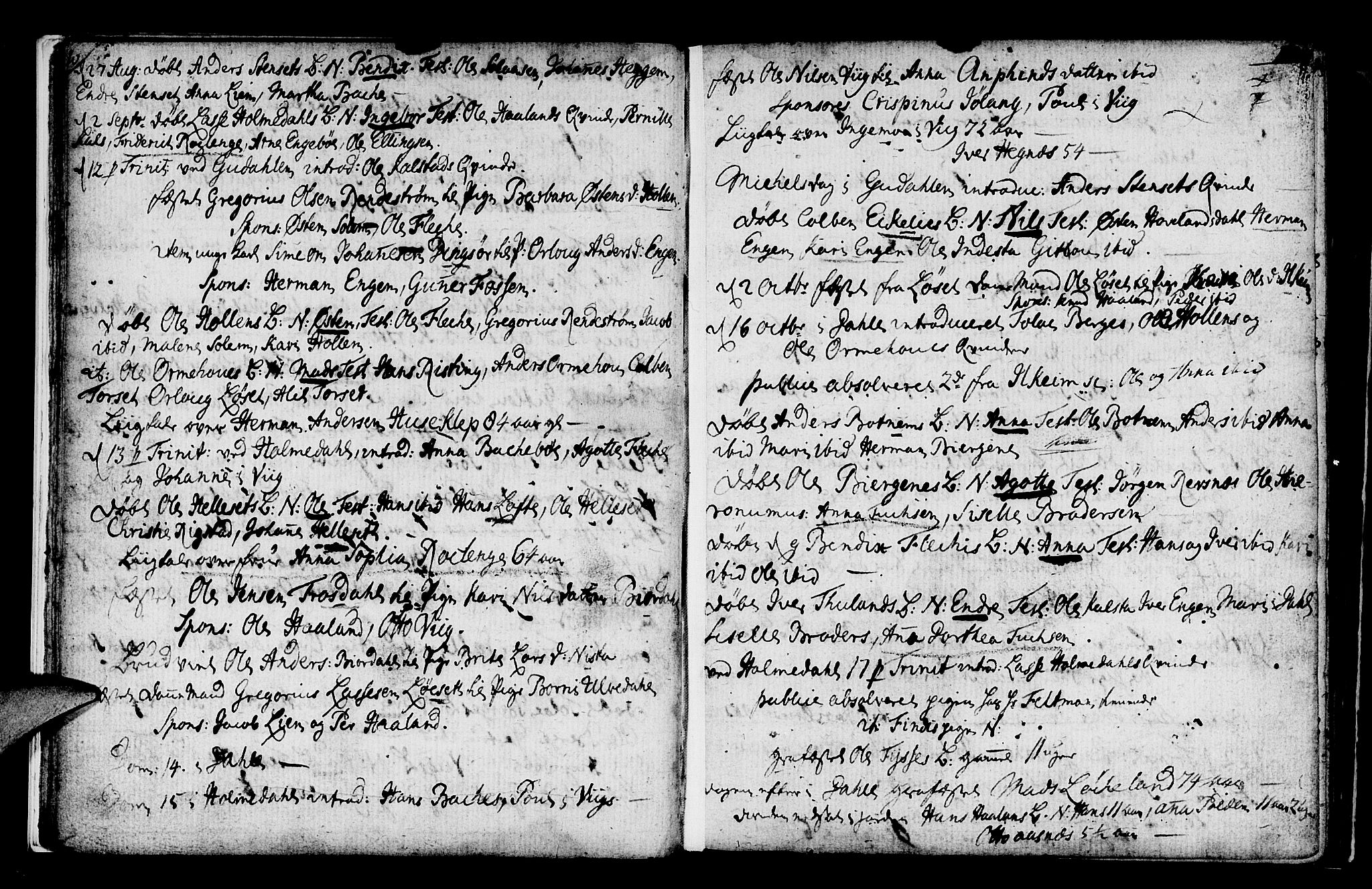Fjaler sokneprestembete, AV/SAB-A-79801/H/Haa/Haaa/L0001: Parish register (official) no. A 1, 1755-1778, p. 10-11