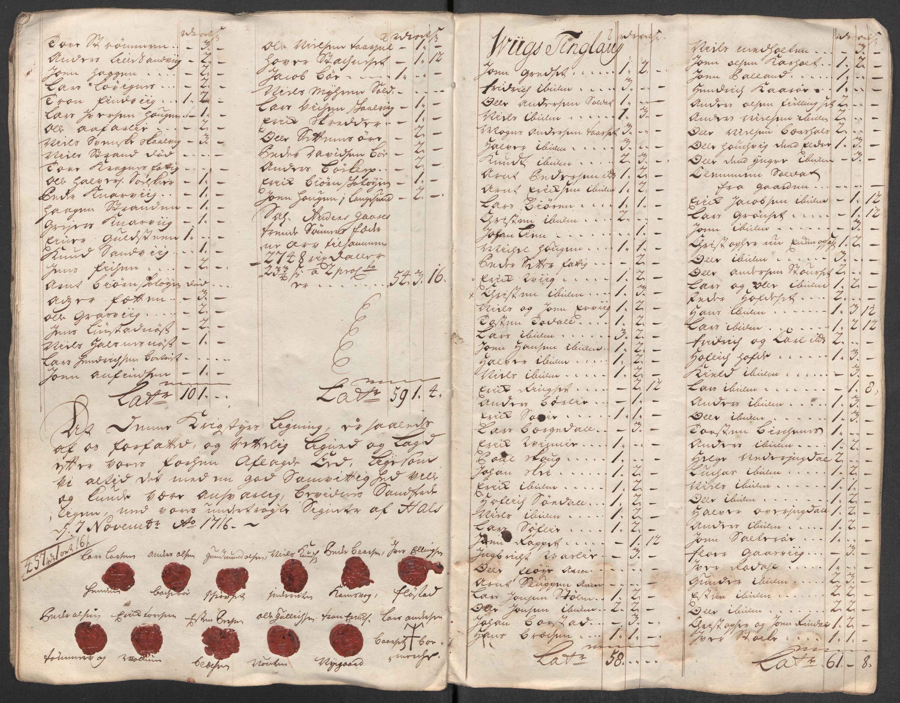 Rentekammeret inntil 1814, Reviderte regnskaper, Fogderegnskap, RA/EA-4092/R56/L3749: Fogderegnskap Nordmøre, 1716, p. 355