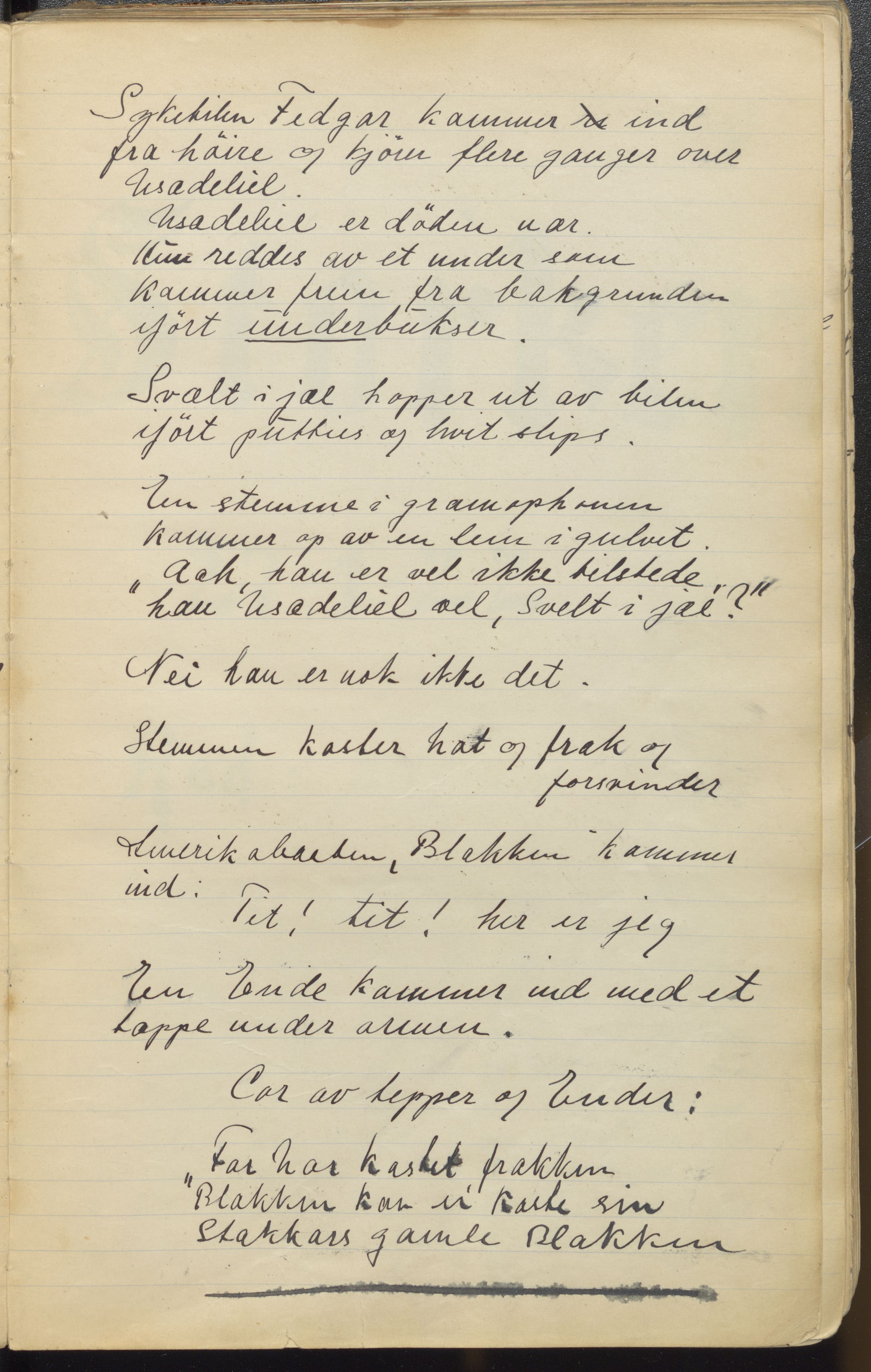 Pa 163 - Greveskogen videregående skole. Gymnassamfunnet Uglen, VEMU/A-1215/F/L0004: Storken, 1922-1923
