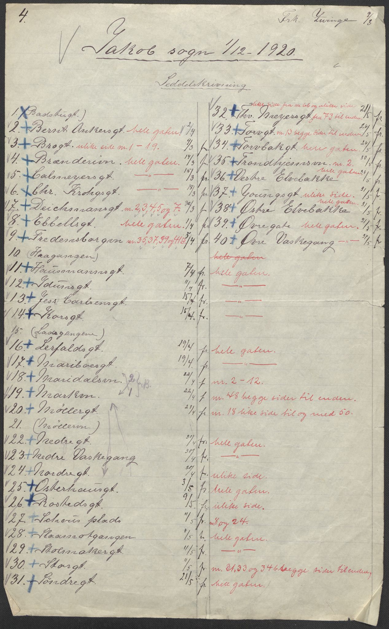 SAO, 1920 census for Kristiania, 1920, p. 54