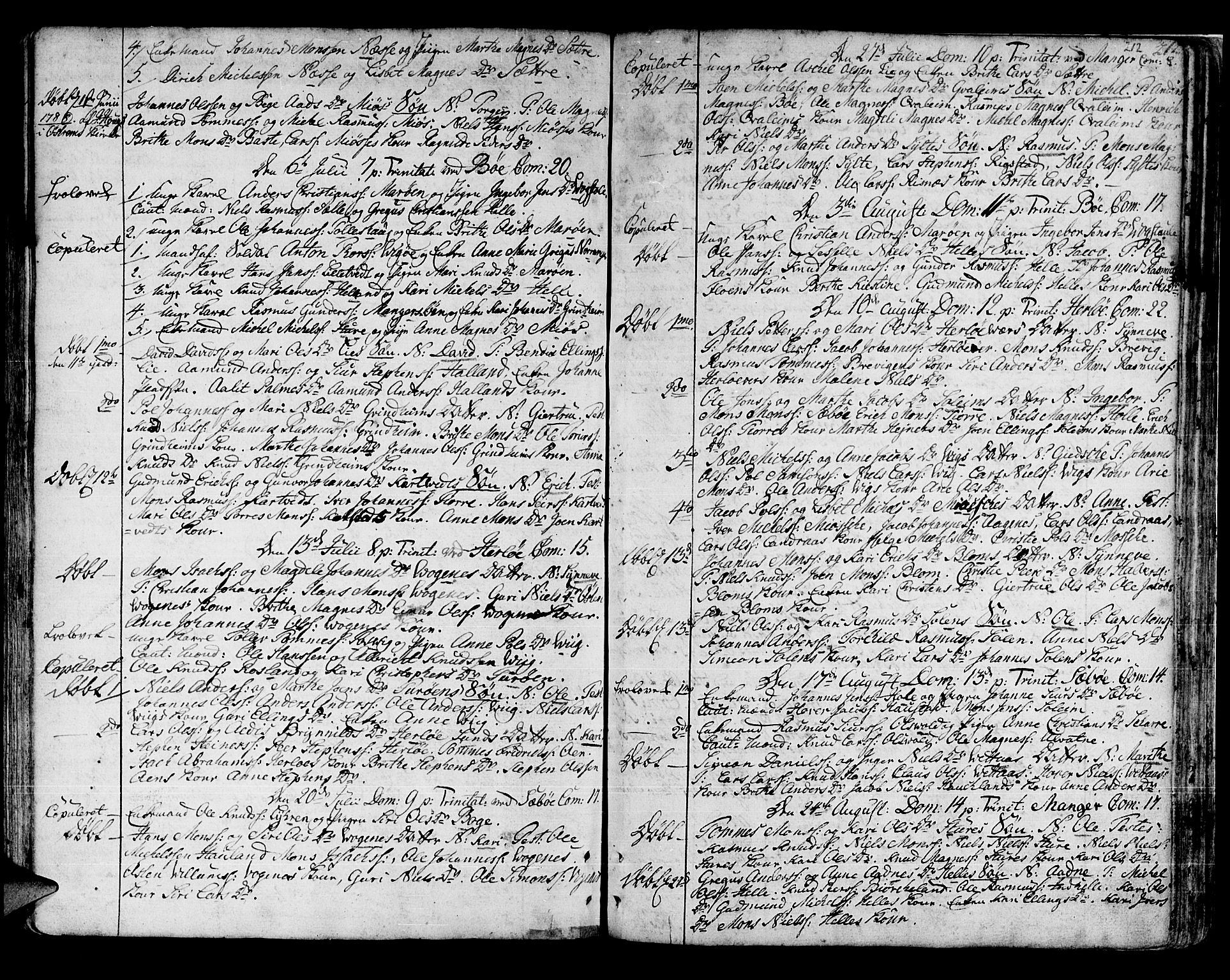 Manger sokneprestembete, AV/SAB-A-76801/H/Haa: Parish register (official) no. A 1, 1759-1791, p. 212