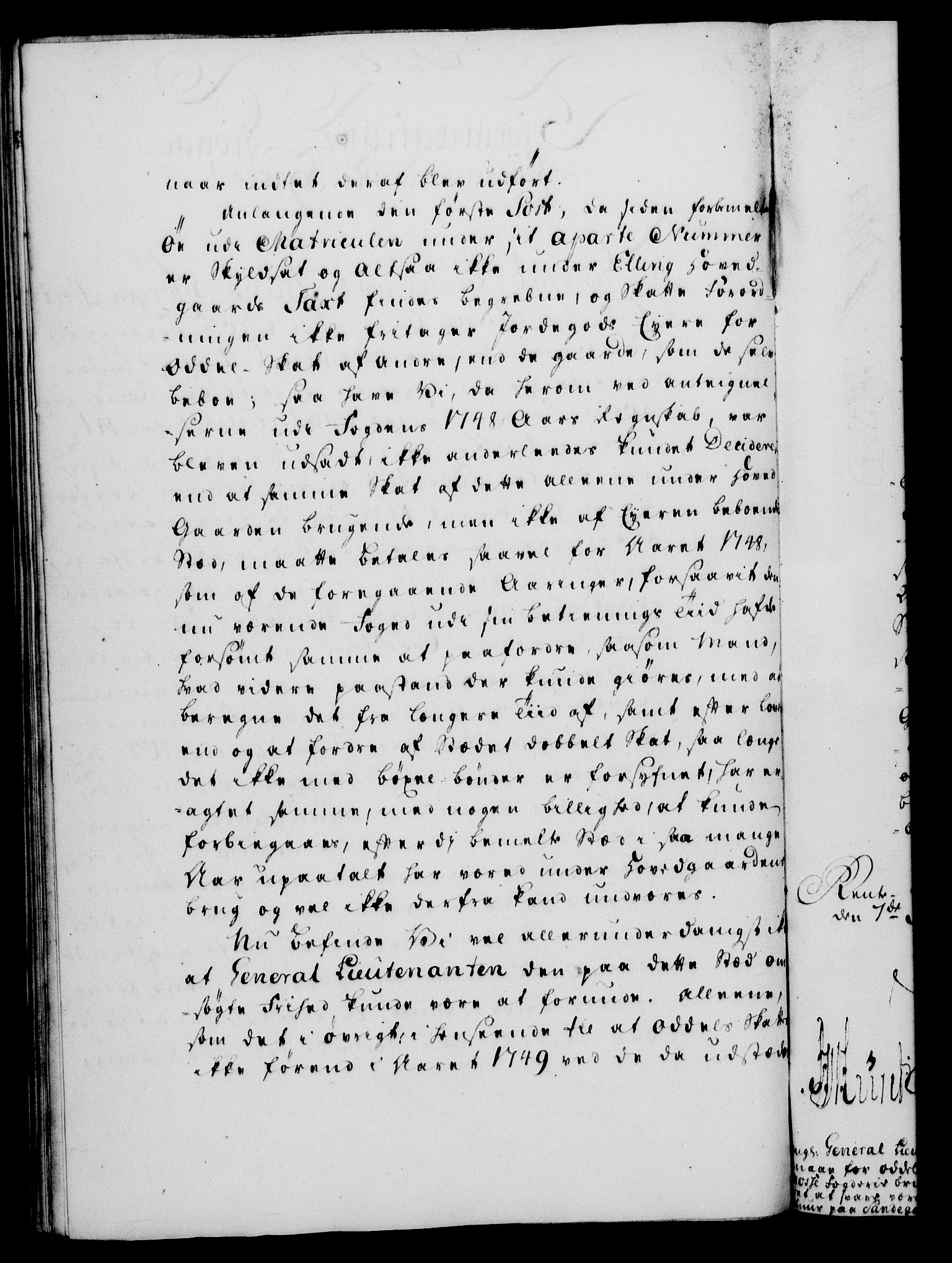 Rentekammeret, Kammerkanselliet, AV/RA-EA-3111/G/Gf/Gfa/L0032: Norsk relasjons- og resolusjonsprotokoll (merket RK 52.32), 1750, p. 107