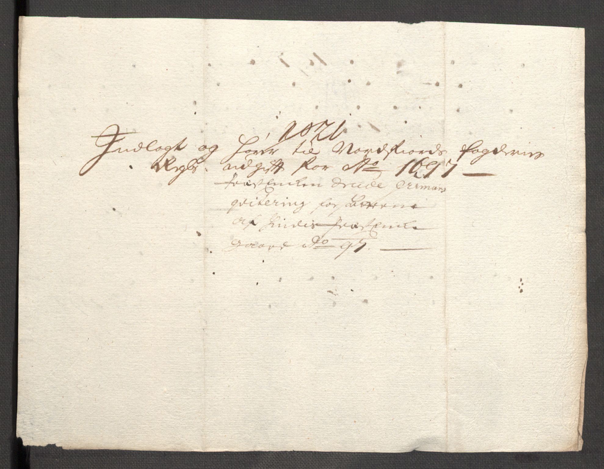 Rentekammeret inntil 1814, Reviderte regnskaper, Fogderegnskap, AV/RA-EA-4092/R53/L3423: Fogderegnskap Sunn- og Nordfjord, 1697-1698, p. 195