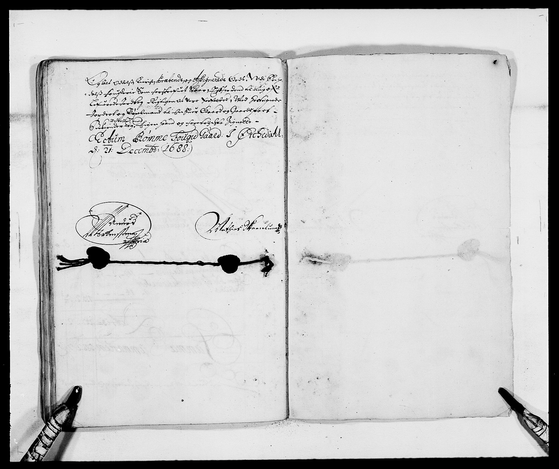 Rentekammeret inntil 1814, Reviderte regnskaper, Fogderegnskap, RA/EA-4092/R58/L3935: Fogderegnskap Orkdal, 1687-1688, p. 250