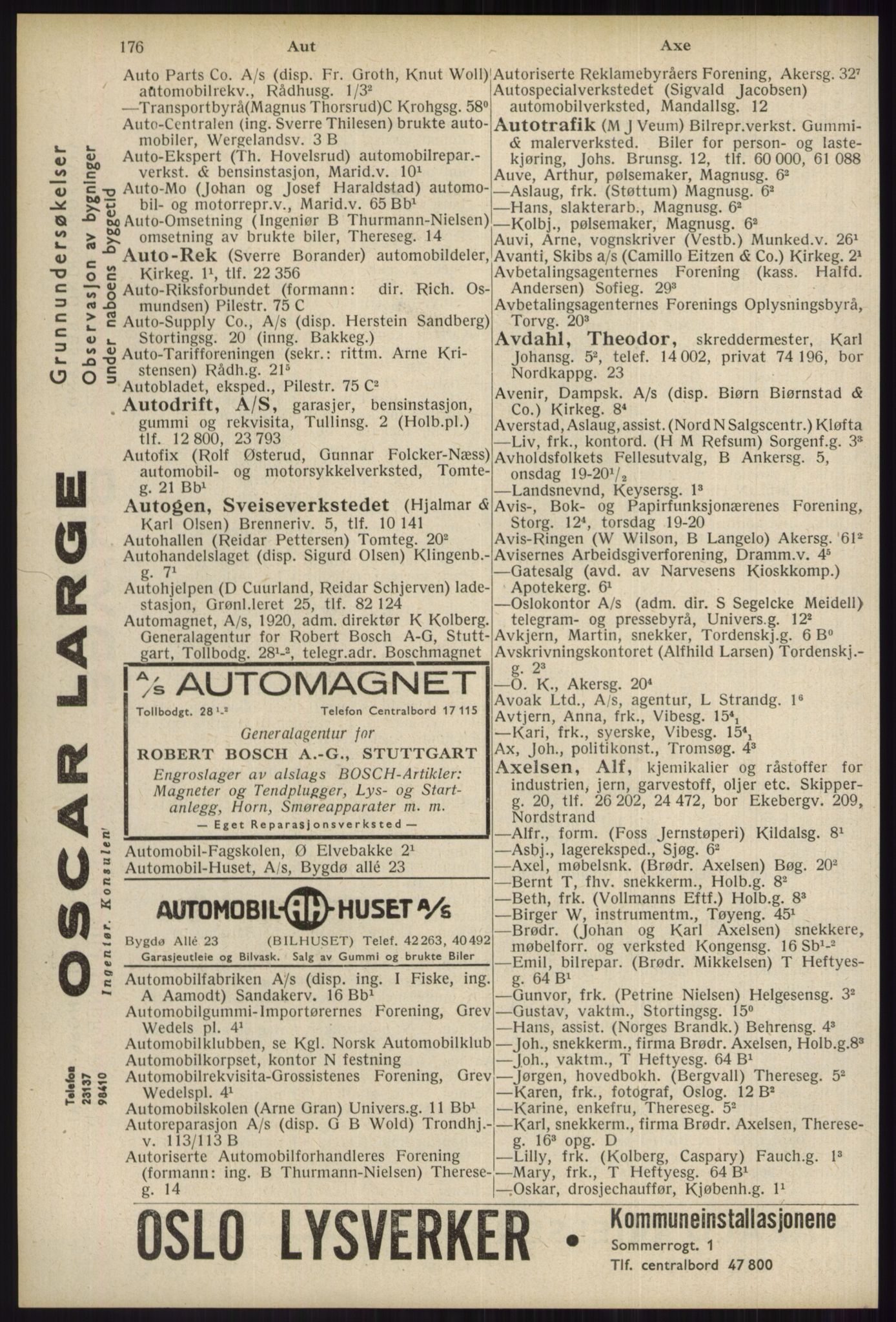 Kristiania/Oslo adressebok, PUBL/-, 1934, p. 176