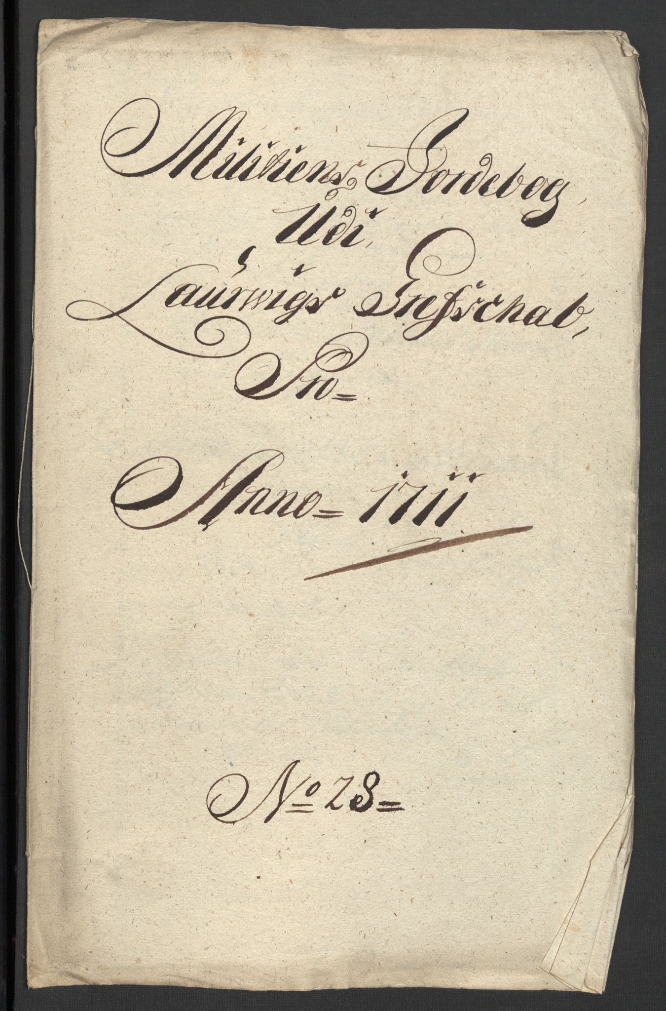 Rentekammeret inntil 1814, Reviderte regnskaper, Fogderegnskap, AV/RA-EA-4092/R33/L1983: Fogderegnskap Larvik grevskap, 1711, p. 234