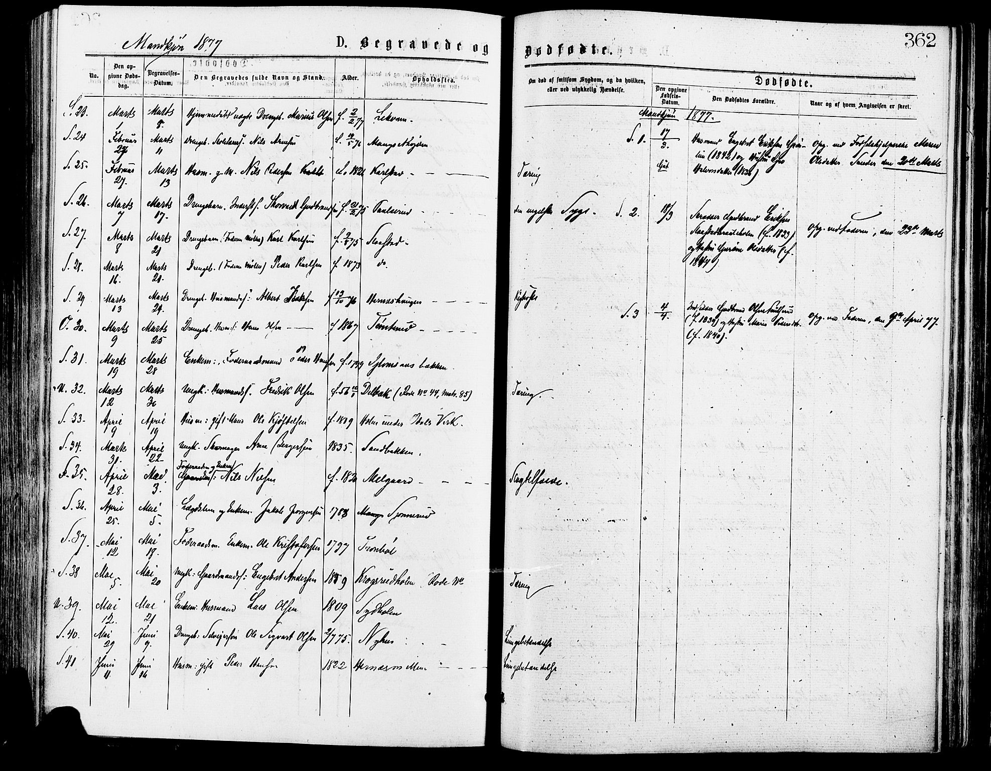 Sør-Odal prestekontor, AV/SAH-PREST-030/H/Ha/Haa/L0005: Parish register (official) no. 5, 1876-1885, p. 362