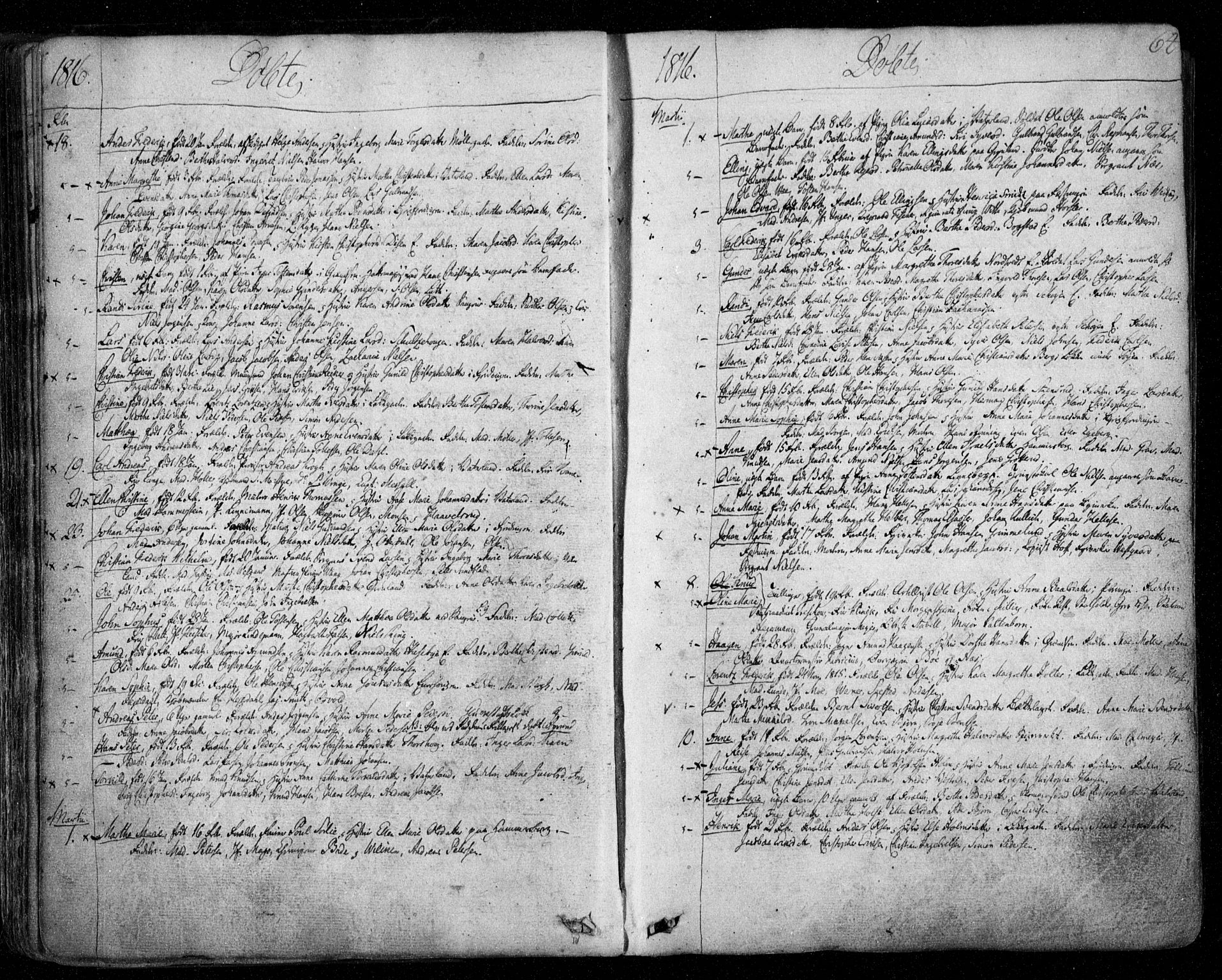 Aker prestekontor kirkebøker, AV/SAO-A-10861/F/L0011: Parish register (official) no. 11, 1810-1819, p. 64