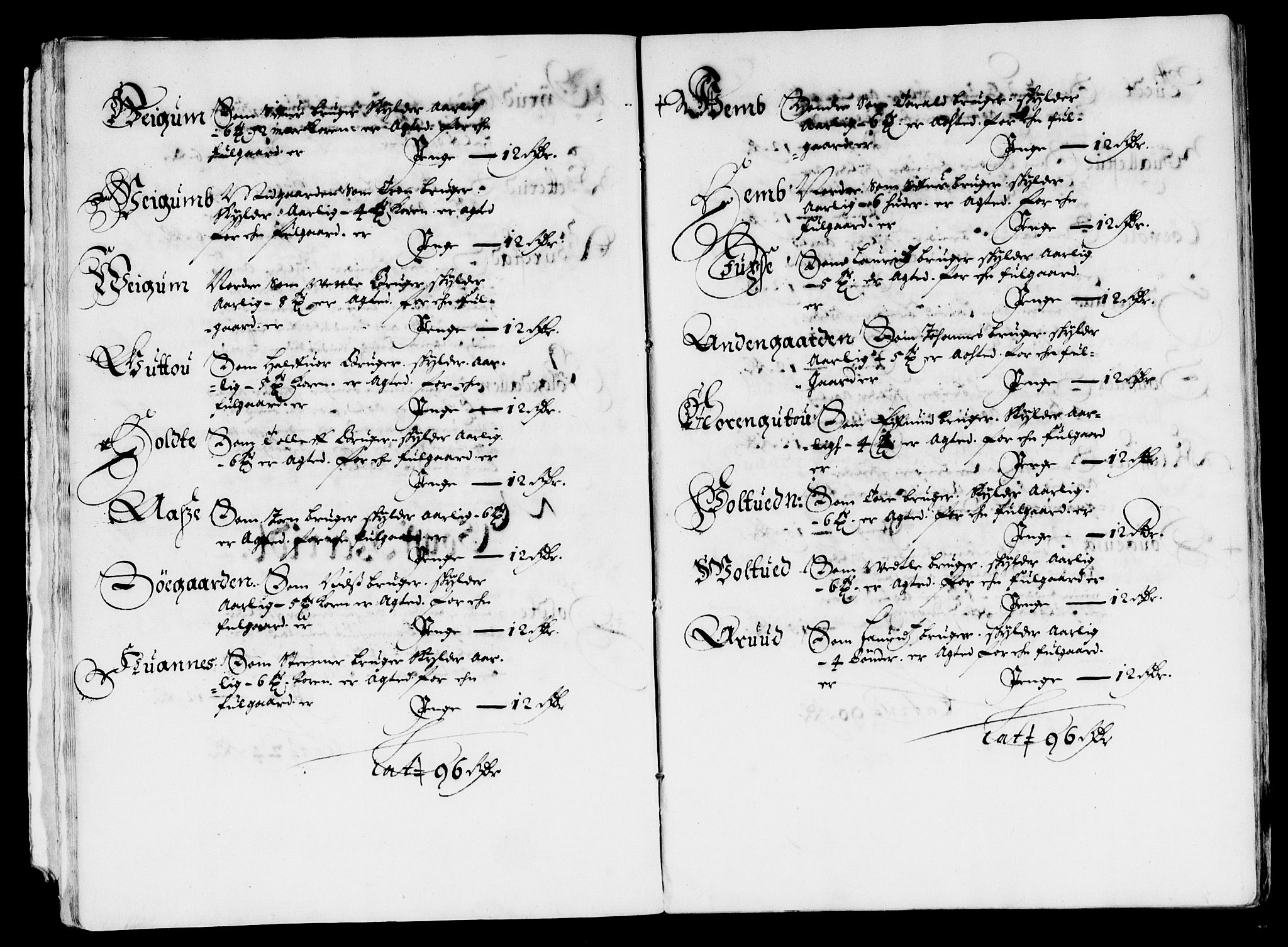 Rentekammeret inntil 1814, Reviderte regnskaper, Lensregnskaper, AV/RA-EA-5023/R/Rb/Rbp/L0047: Bratsberg len, 1659-1662