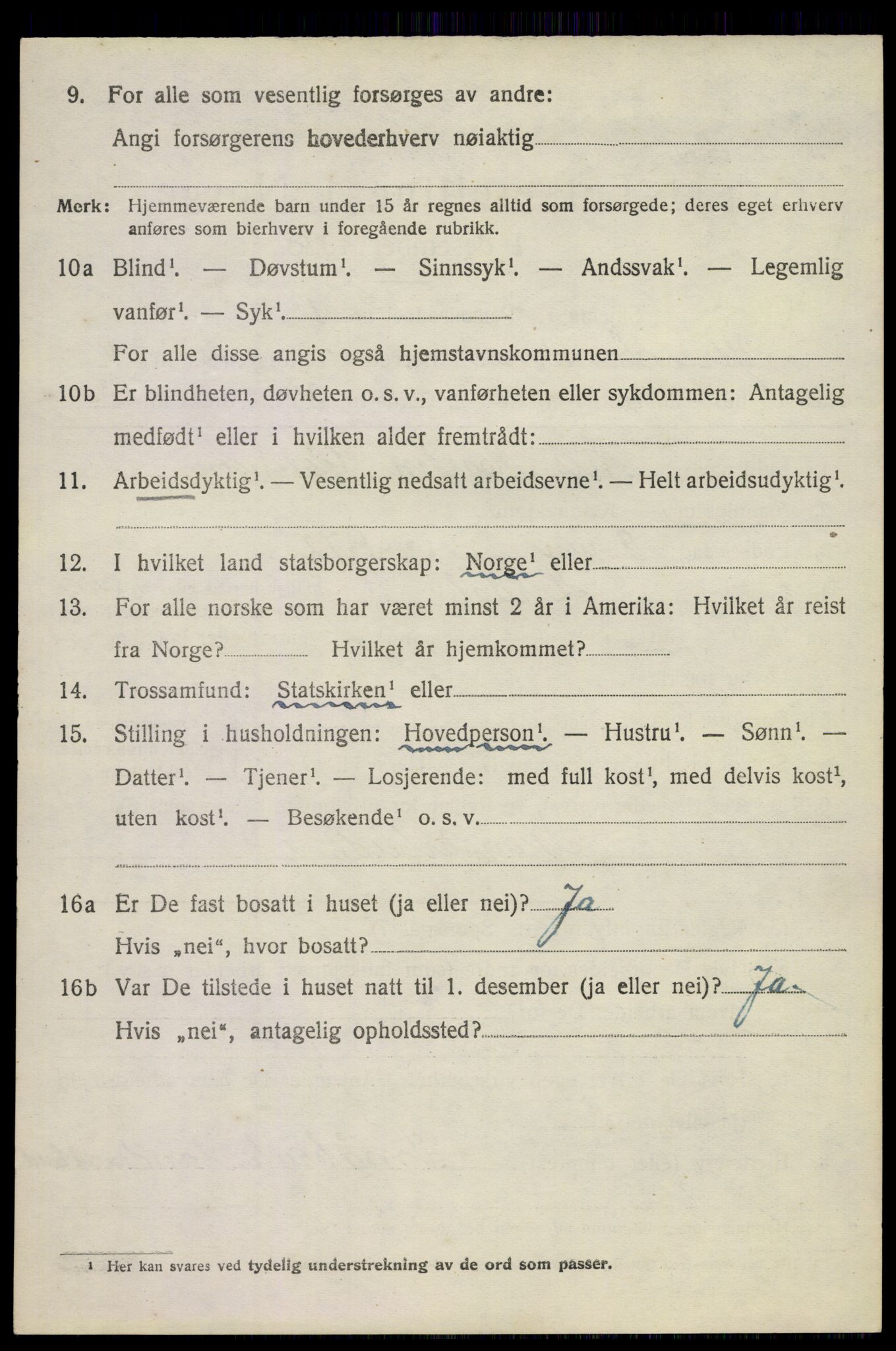 SAKO, 1920 census for Ytre Sandsvær, 1920, p. 4443