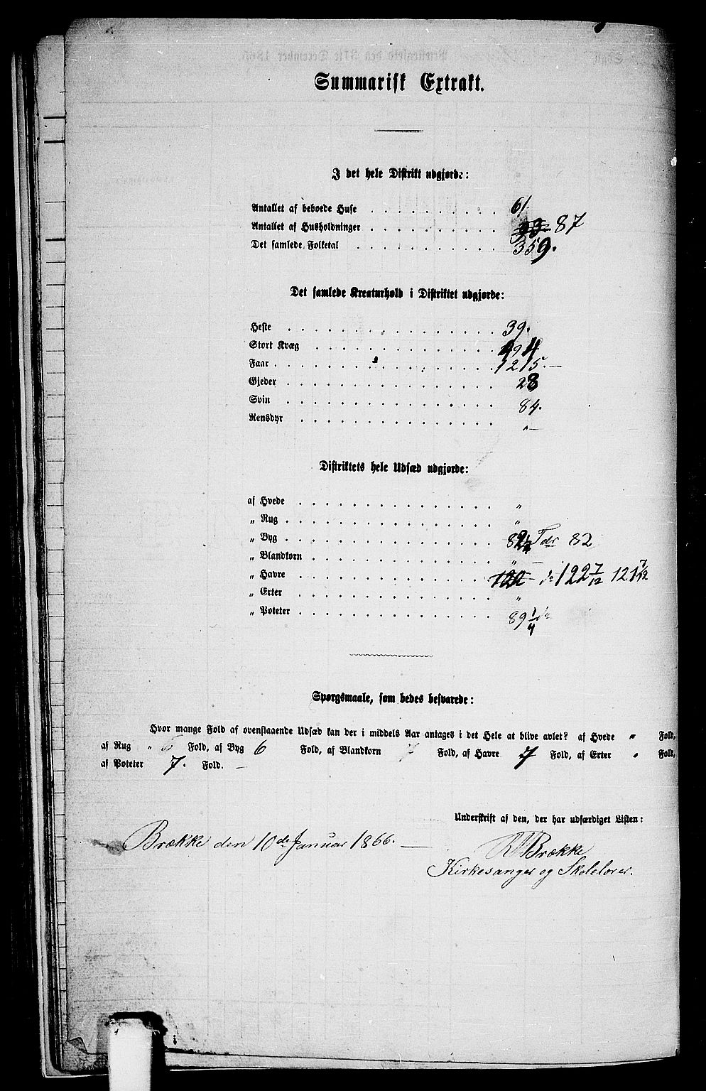 RA, 1865 census for Stryn, 1865, p. 18