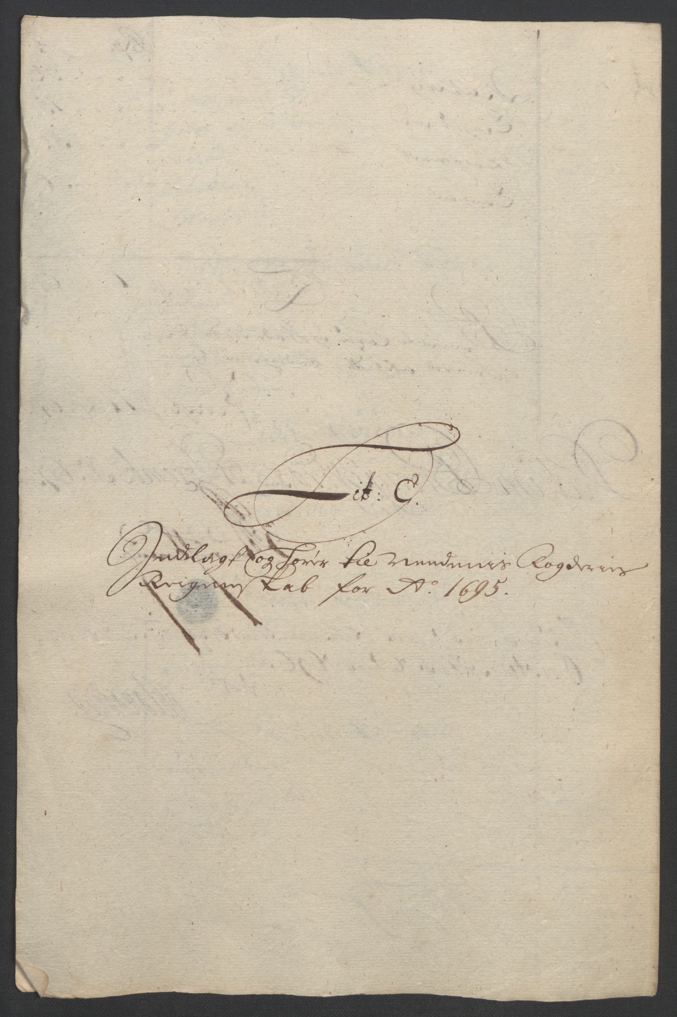 Rentekammeret inntil 1814, Reviderte regnskaper, Fogderegnskap, RA/EA-4092/R39/L2312: Fogderegnskap Nedenes, 1693-1695, p. 248