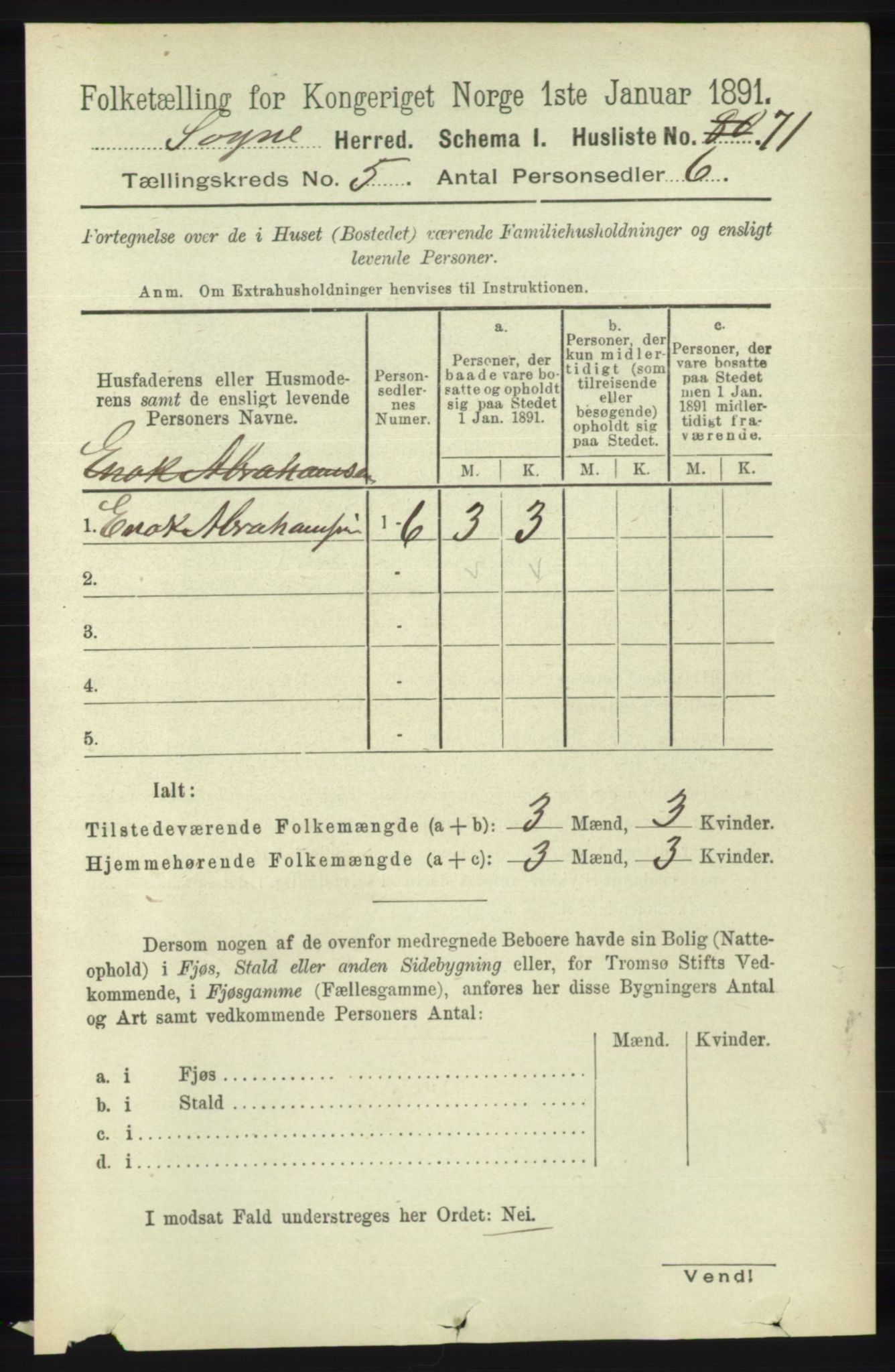 RA, 1891 census for 1018 Søgne, 1891, p. 902