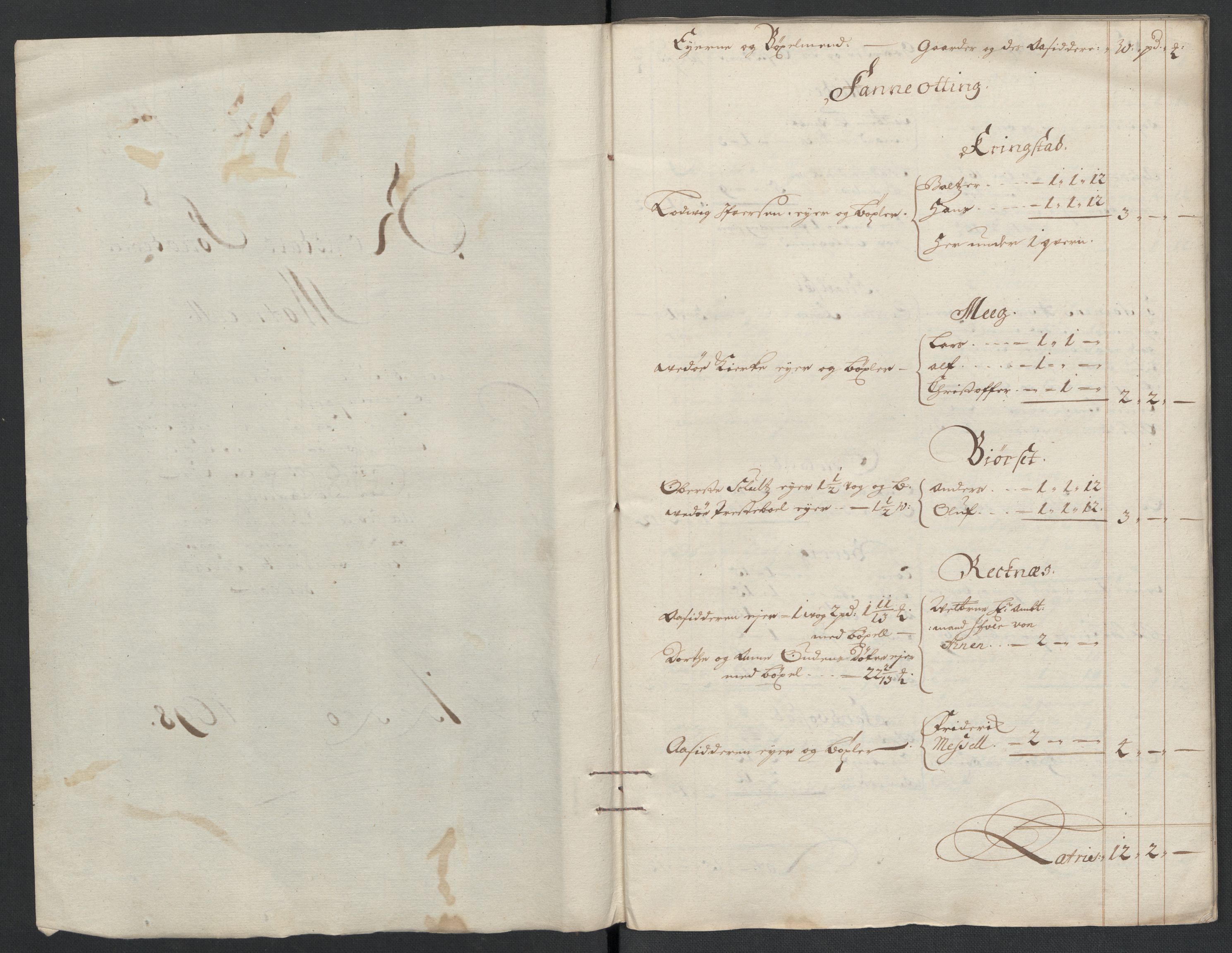 Rentekammeret inntil 1814, Reviderte regnskaper, Fogderegnskap, AV/RA-EA-4092/R55/L3653: Fogderegnskap Romsdal, 1697-1698, p. 243