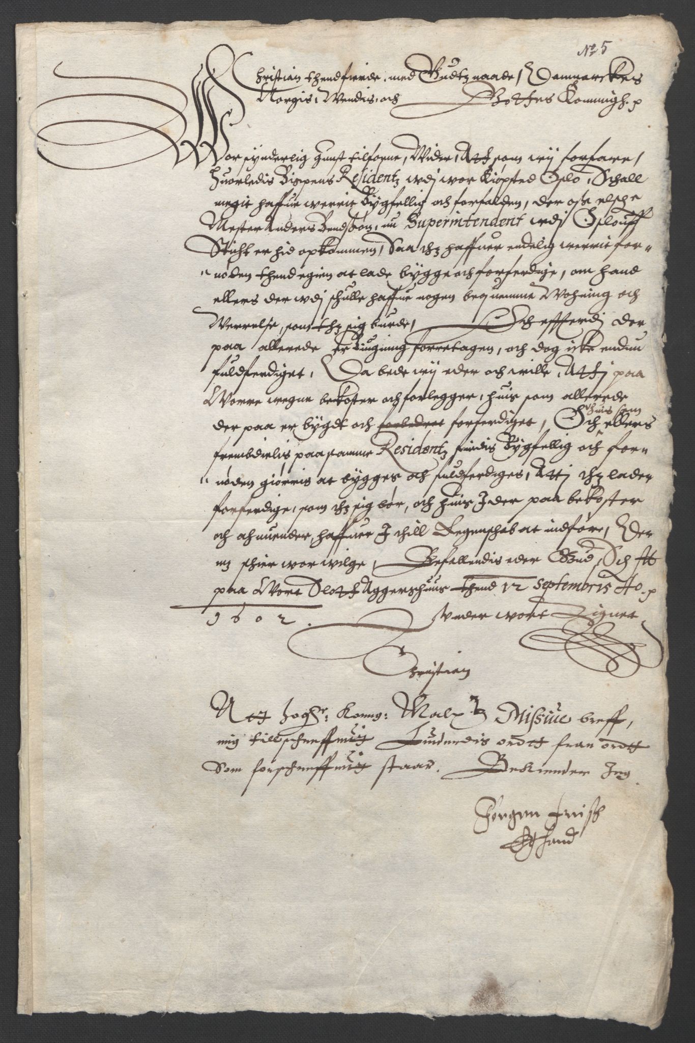 Oslo stiftsdireksjon, SAO/A-11085/G/Gb/L0001: Bispestolens dokumenter, 1584-1612, p. 18
