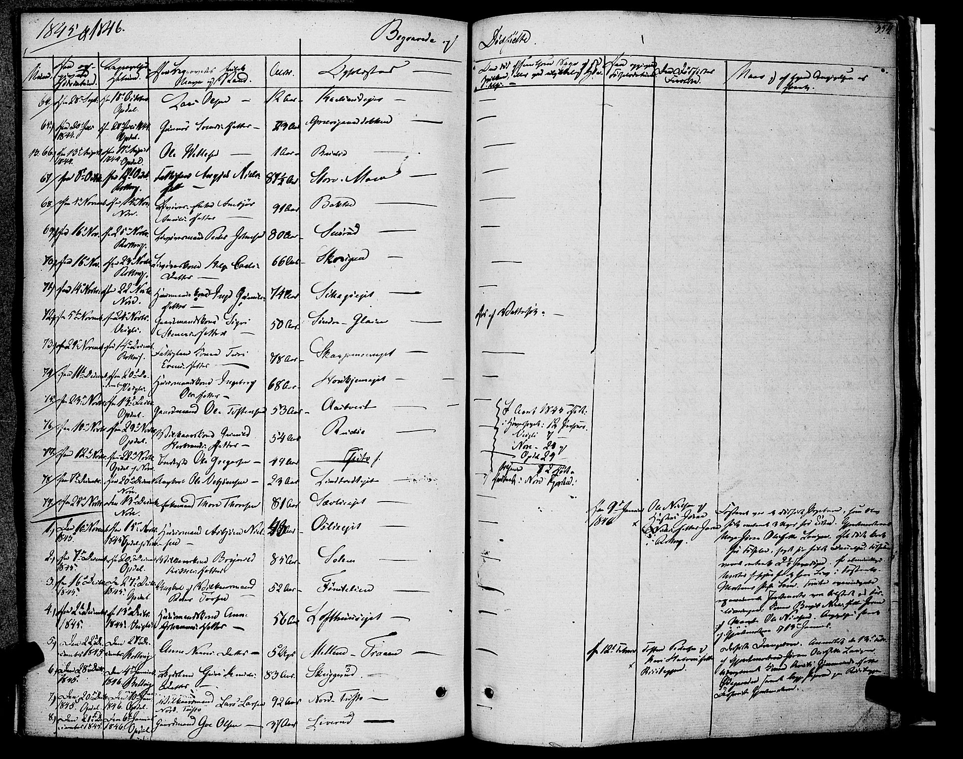 Rollag kirkebøker, SAKO/A-240/F/Fa/L0007: Parish register (official) no. I 7, 1828-1847, p. 354