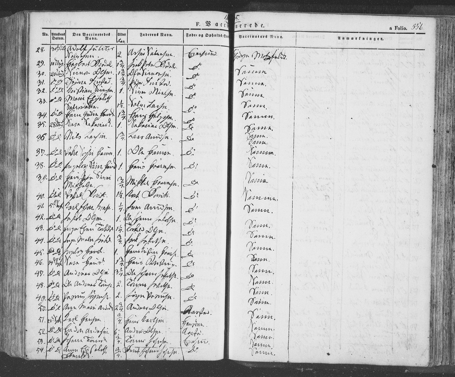 Eigersund sokneprestkontor, AV/SAST-A-101807/S08/L0009: Parish register (official) no. A 9, 1827-1850, p. 556