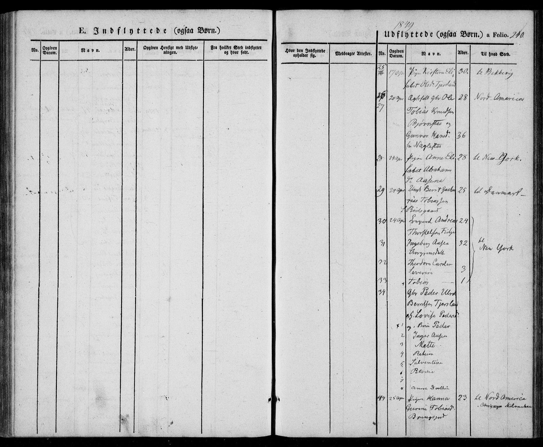 Lyngdal sokneprestkontor, AV/SAK-1111-0029/F/Fa/Fac/L0008: Parish register (official) no. A 8, 1837-1852, p. 240