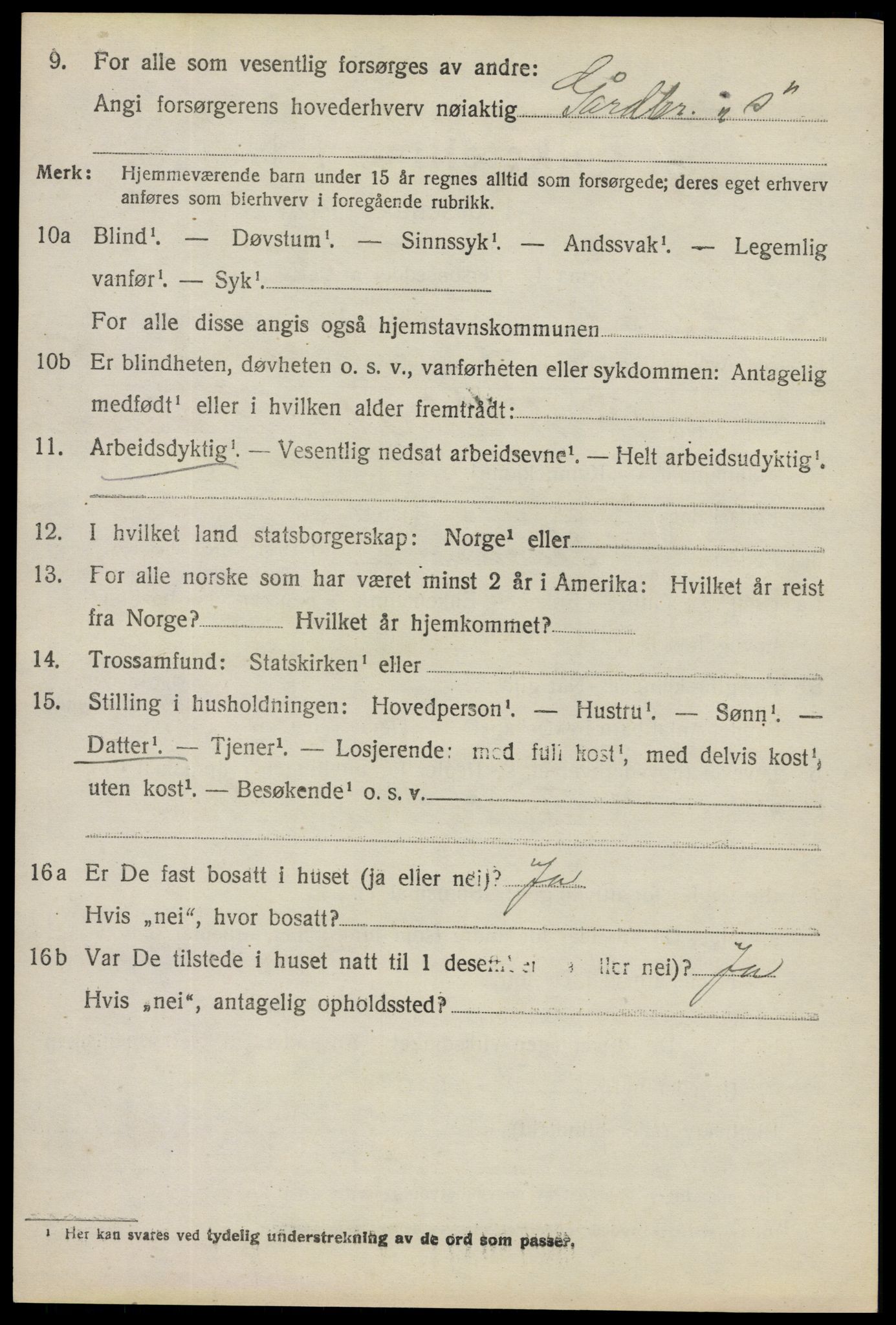 SAO, 1920 census for Trøgstad, 1920, p. 2069