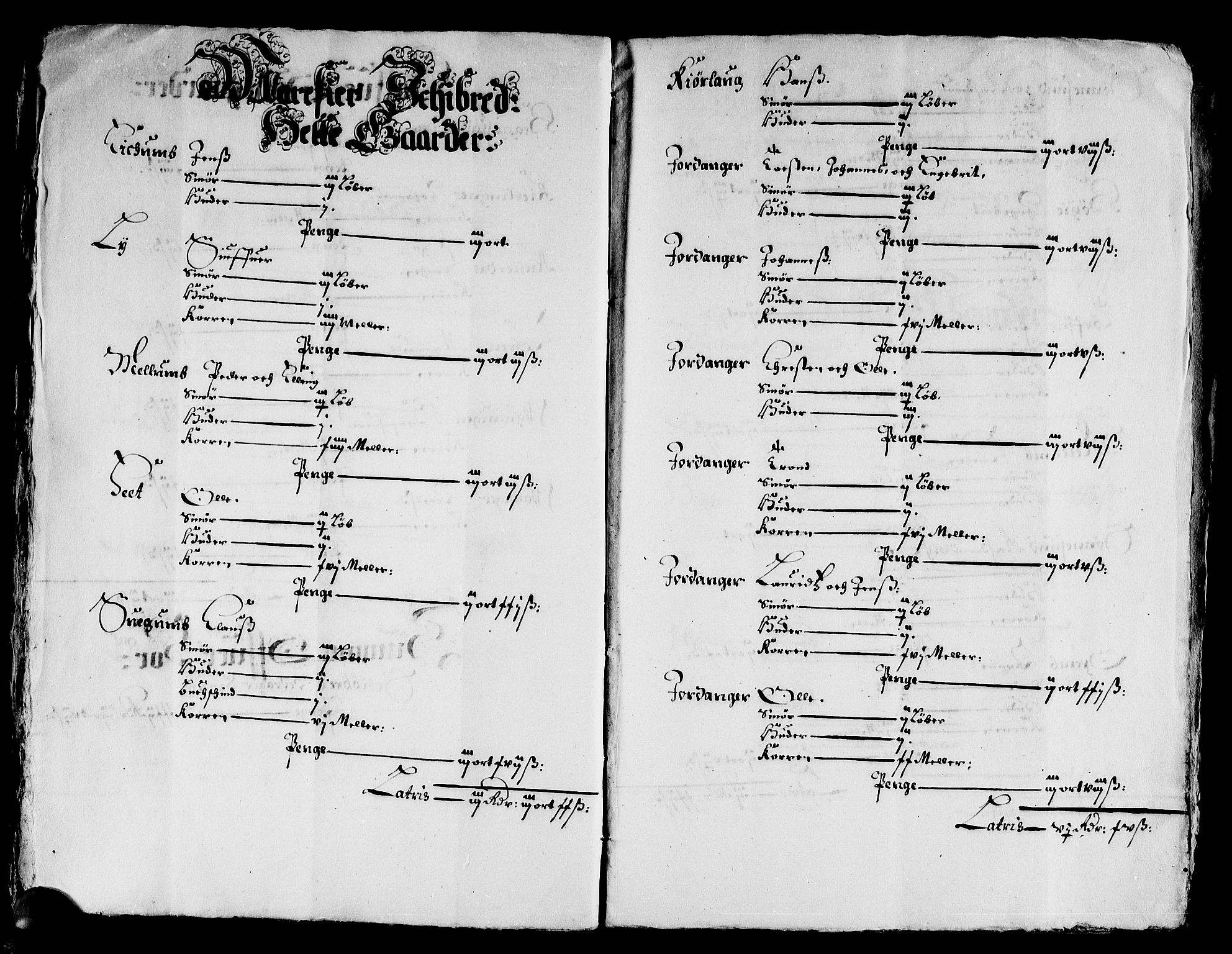 Rentekammeret inntil 1814, Reviderte regnskaper, Stiftamtstueregnskaper, Bergen stiftamt, AV/RA-EA-6043/R/Rc/L0021: Bergen stiftamt, 1666