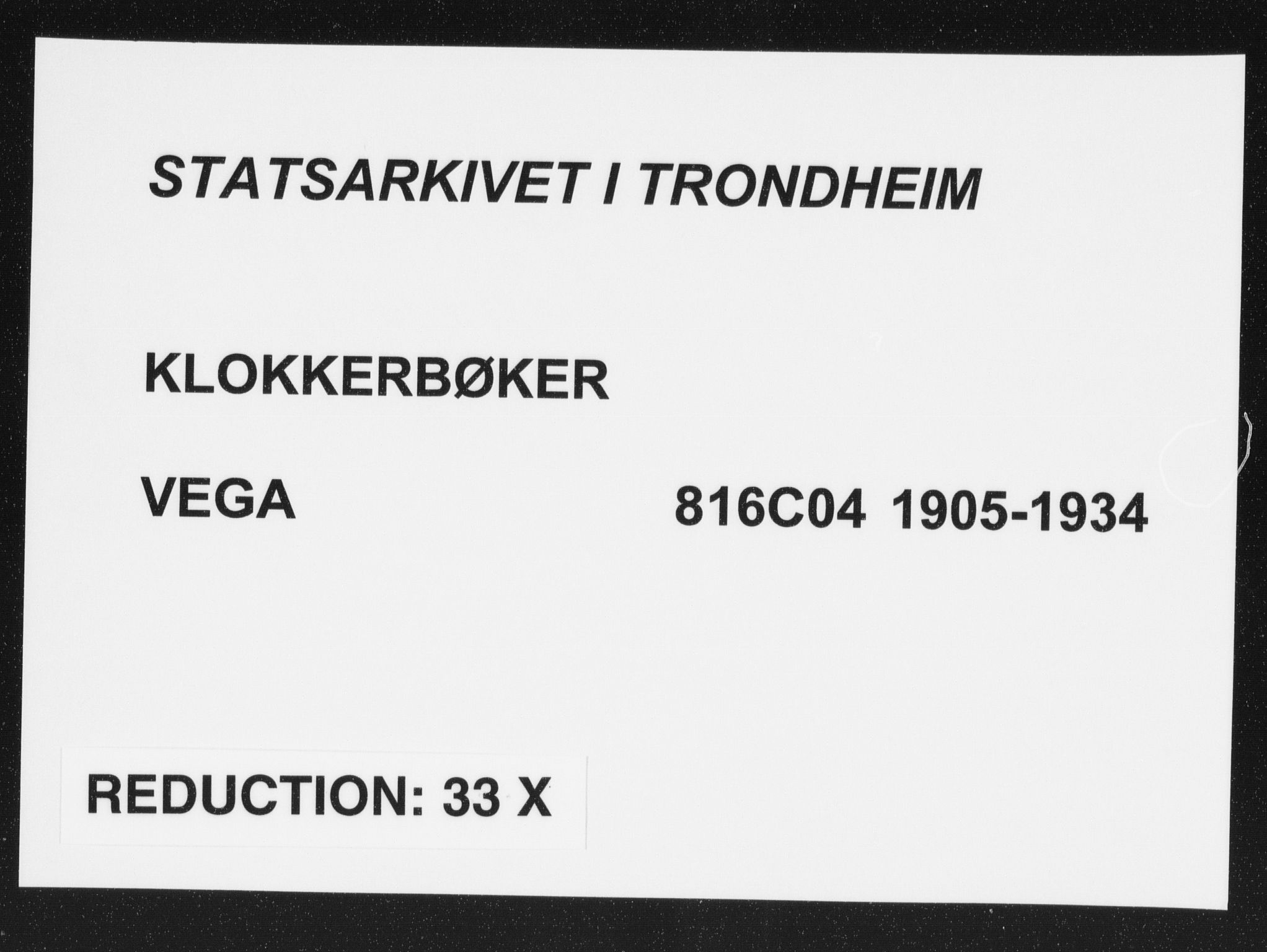 Ministerialprotokoller, klokkerbøker og fødselsregistre - Nordland, SAT/A-1459/816/L0254: Parish register (copy) no. 816C04, 1905-1934