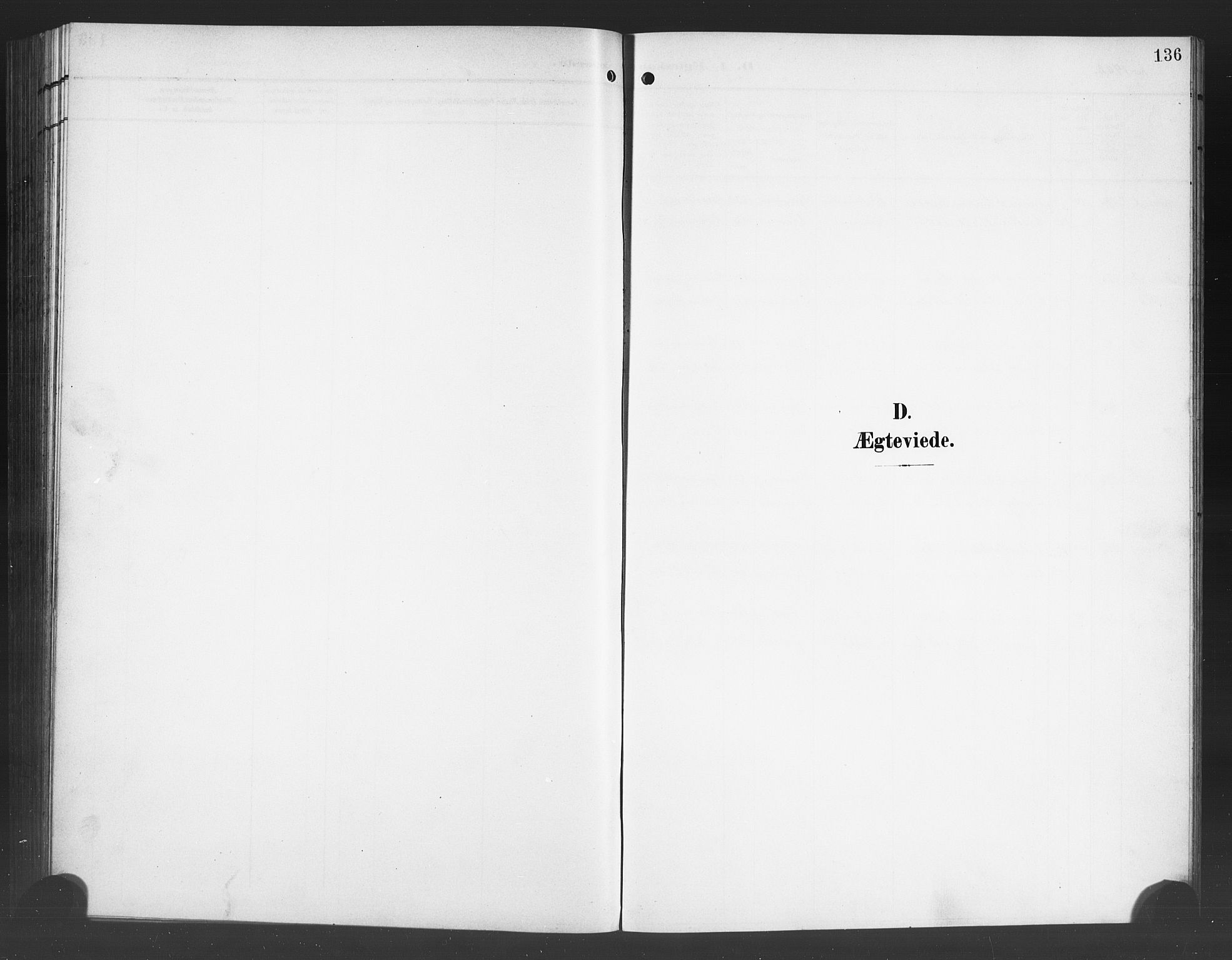 Ulvik sokneprestembete, SAB/A-78801/H/Hab: Parish register (copy) no. B 4, 1902-1923, p. 136