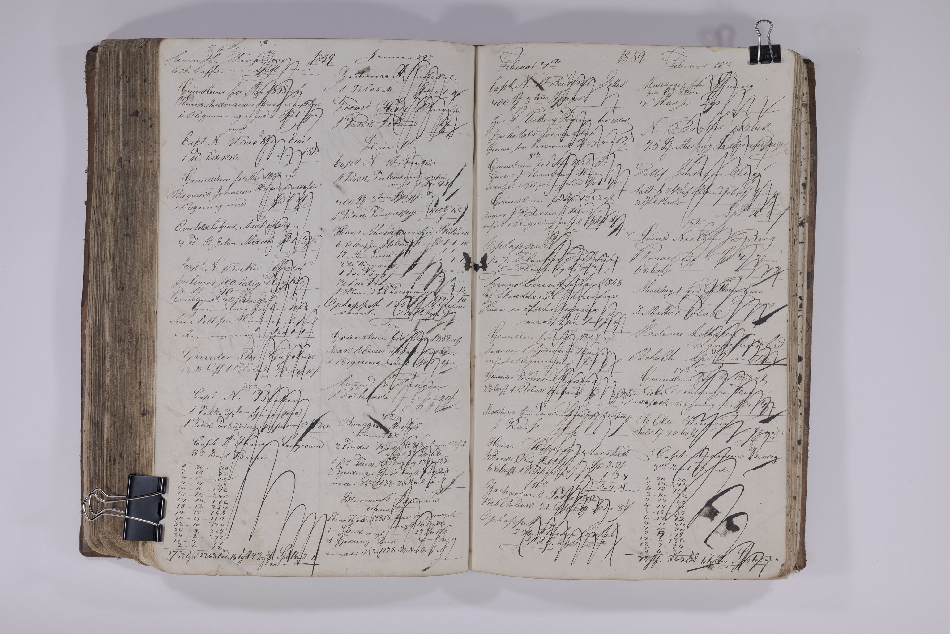 Blehr/ Kjellestad, TEMU/TGM-A-1212/R/Rc/L0006: Journal, 1853-1861, p. 268