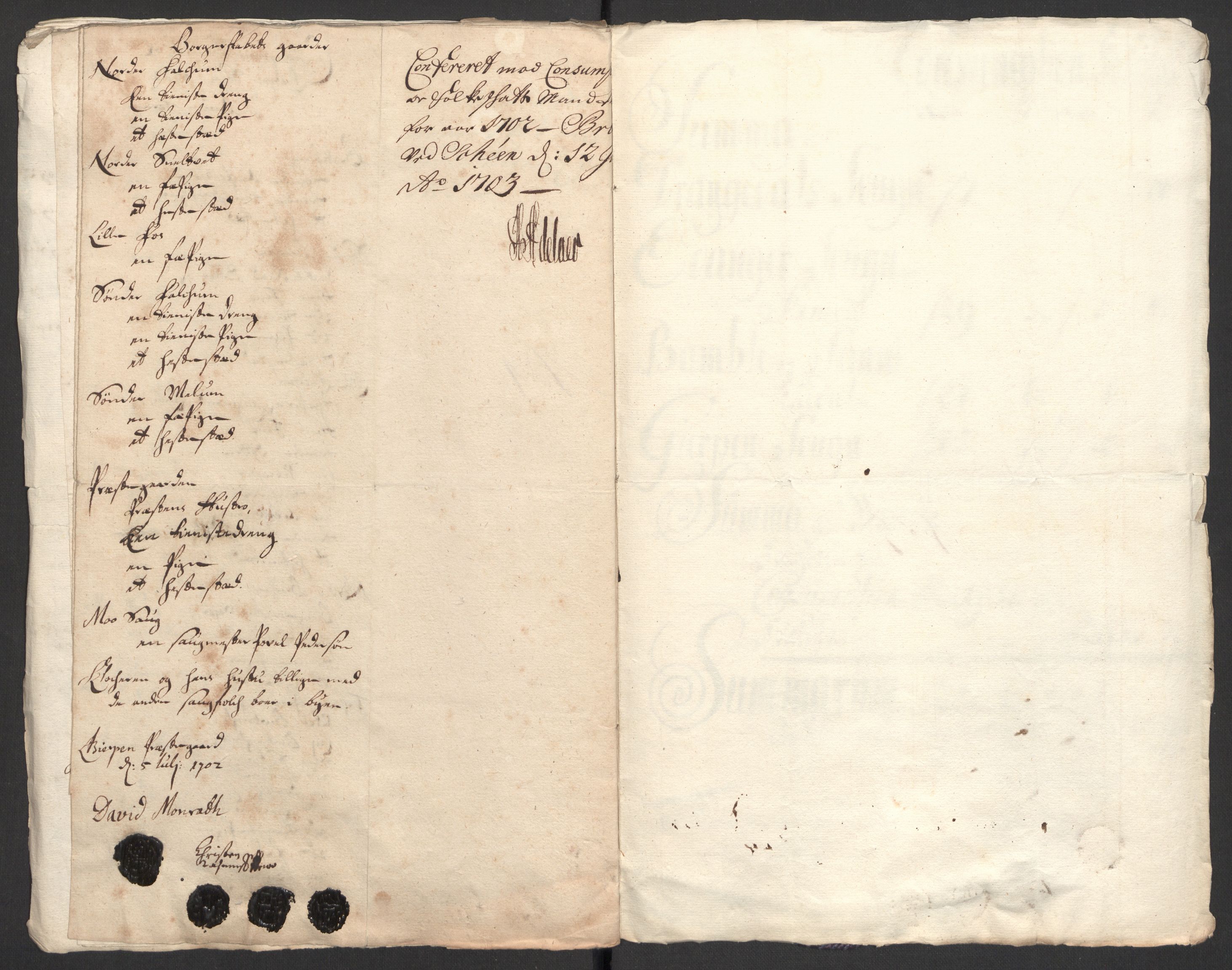 Rentekammeret inntil 1814, Reviderte regnskaper, Fogderegnskap, AV/RA-EA-4092/R36/L2107: Fogderegnskap Øvre og Nedre Telemark og Bamble, 1702, p. 260