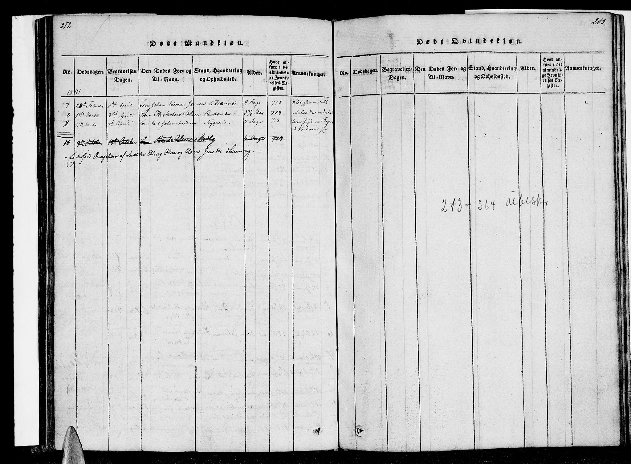 Ministerialprotokoller, klokkerbøker og fødselsregistre - Nordland, AV/SAT-A-1459/847/L0665: Parish register (official) no. 847A05, 1818-1841, p. 212-213