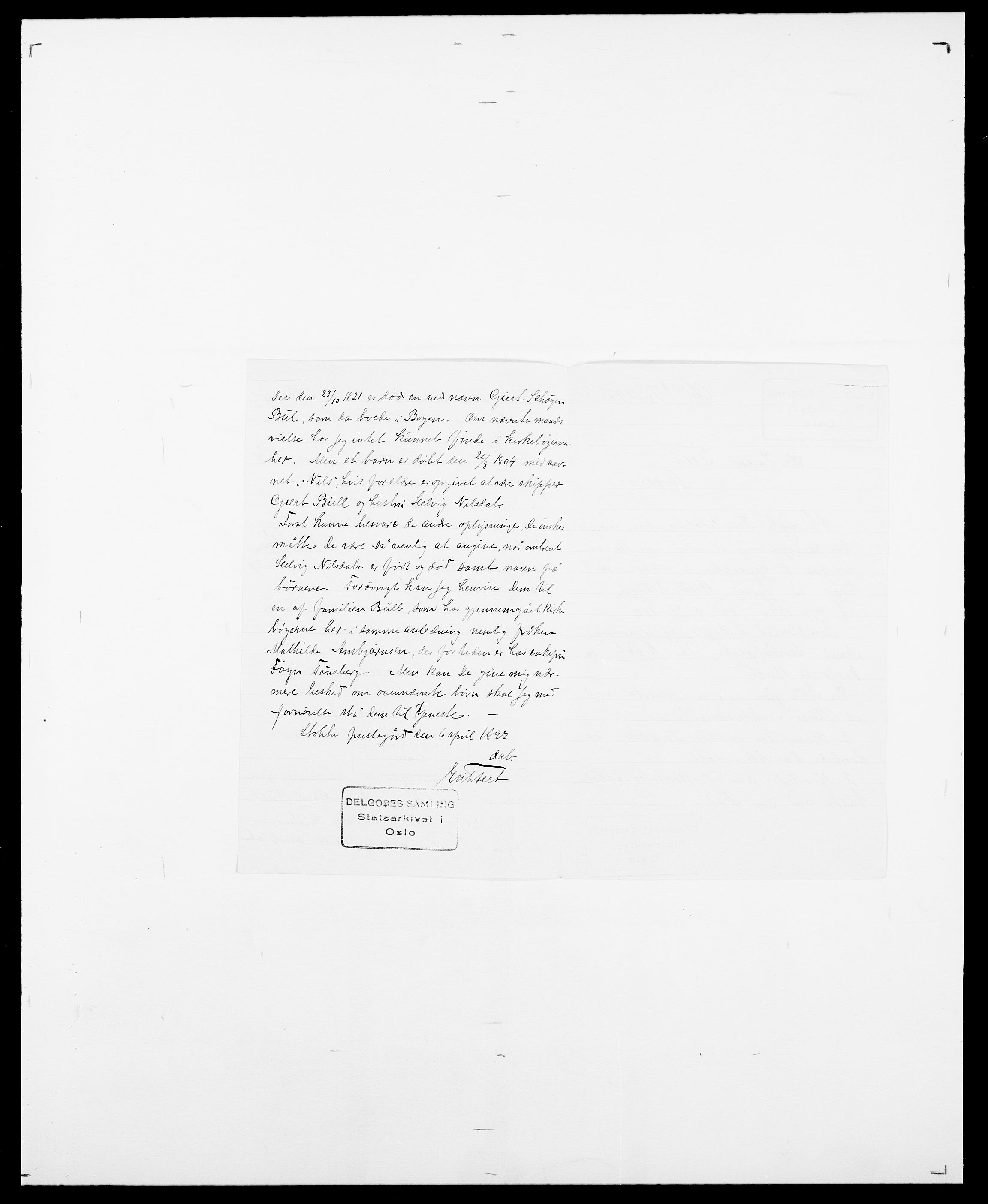 Delgobe, Charles Antoine - samling, AV/SAO-PAO-0038/D/Da/L0007: Buaas - Caphengst, p. 270