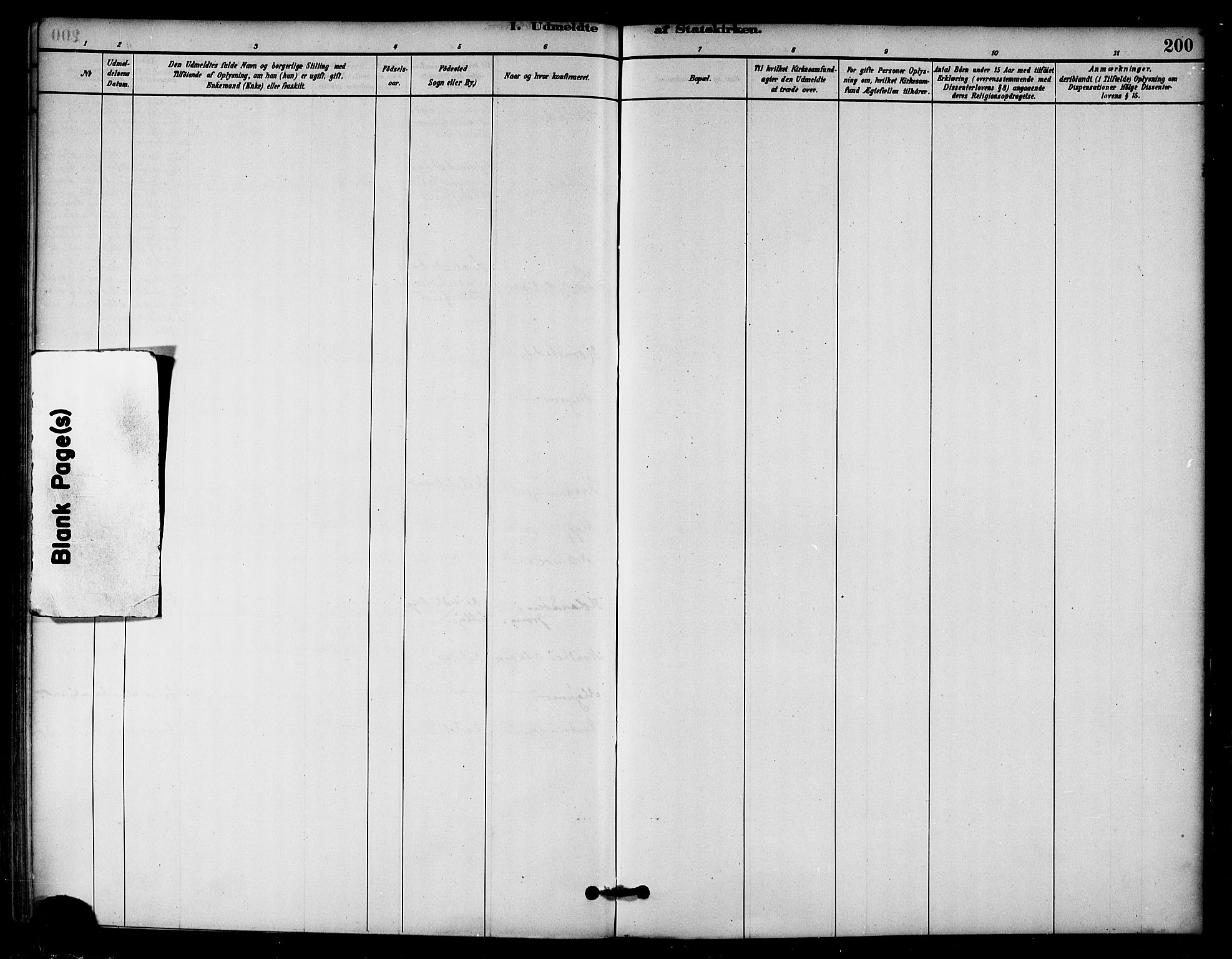 Ministerialprotokoller, klokkerbøker og fødselsregistre - Nord-Trøndelag, AV/SAT-A-1458/766/L0563: Parish register (official) no. 767A01, 1881-1899, p. 200