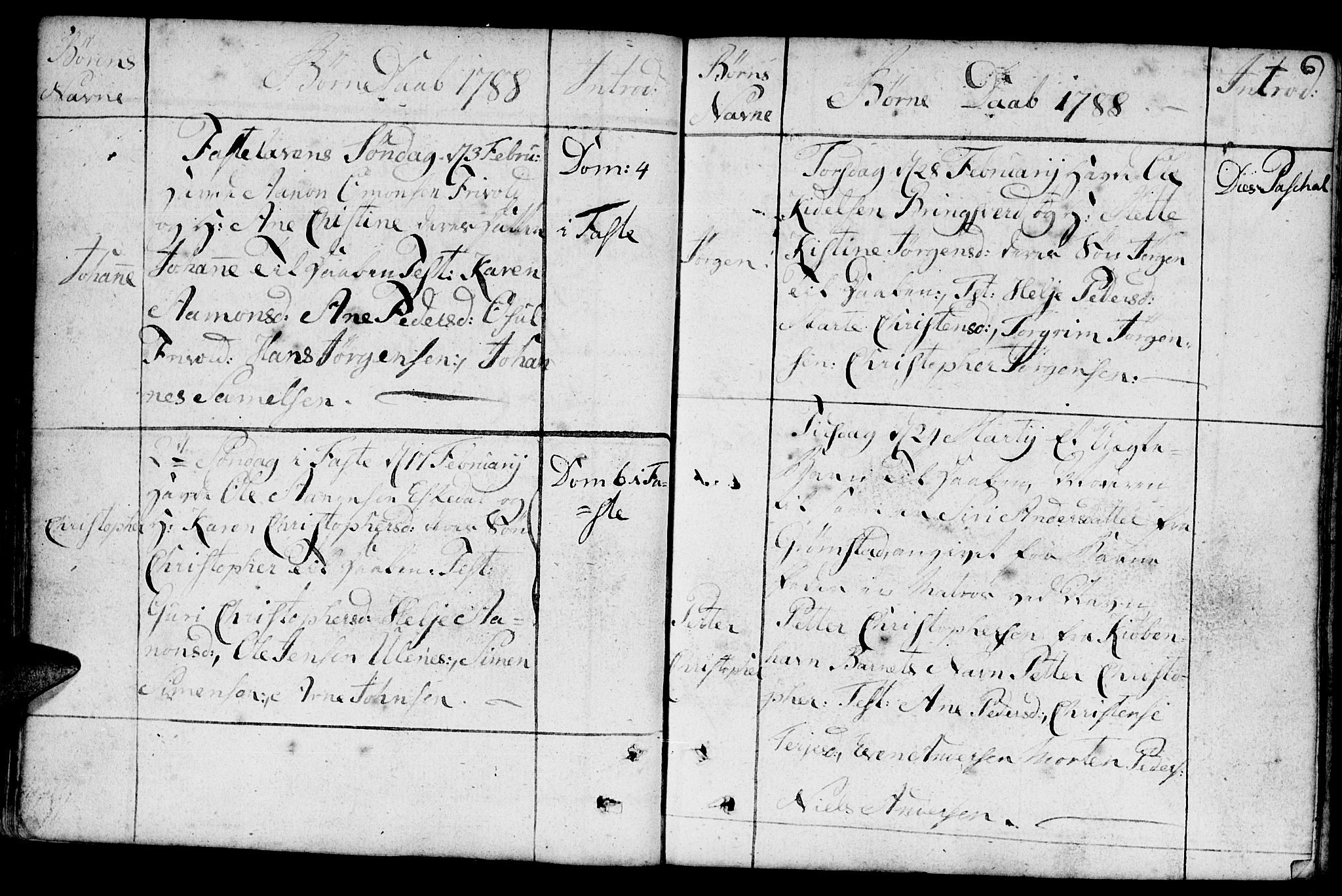 Fjære sokneprestkontor, SAK/1111-0011/F/Fb/L0005: Parish register (copy) no. B 5, 1785-1803, p. 44