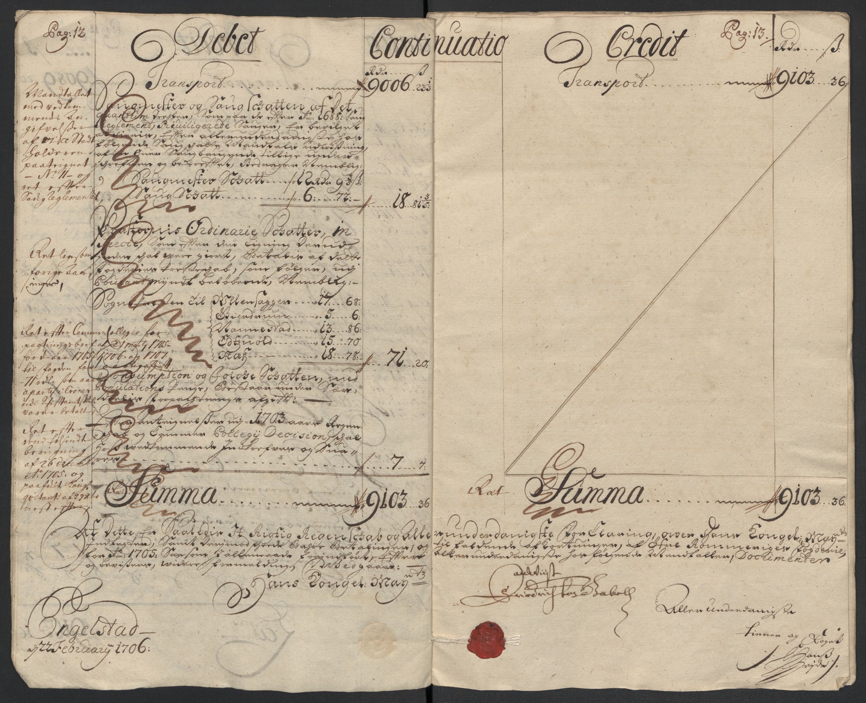 Rentekammeret inntil 1814, Reviderte regnskaper, Fogderegnskap, AV/RA-EA-4092/R12/L0717: Fogderegnskap Øvre Romerike, 1704-1705, p. 244