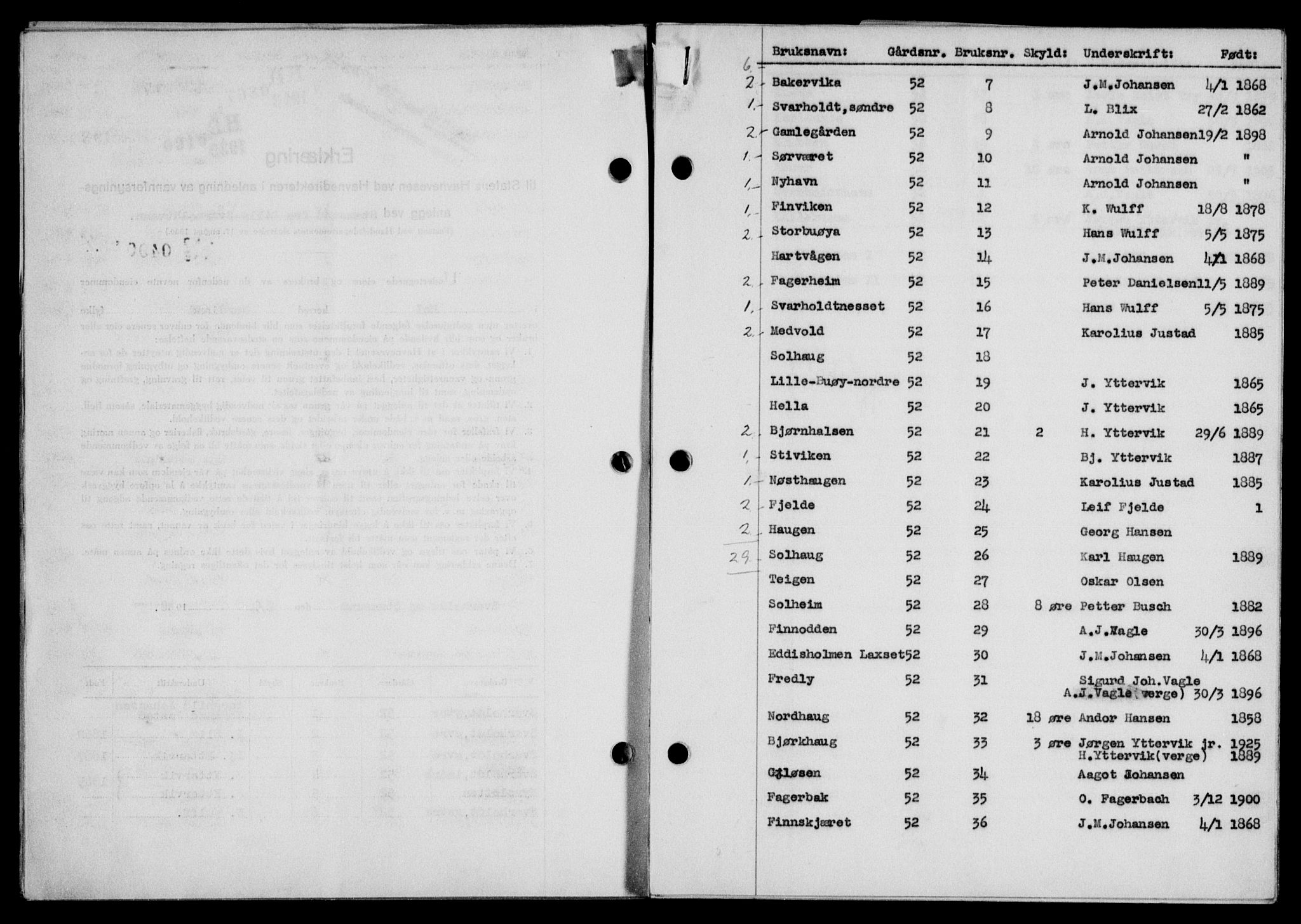 Lofoten sorenskriveri, SAT/A-0017/1/2/2C/L0011a: Mortgage book no. 11a, 1943-1943, Diary no: : 489/1943