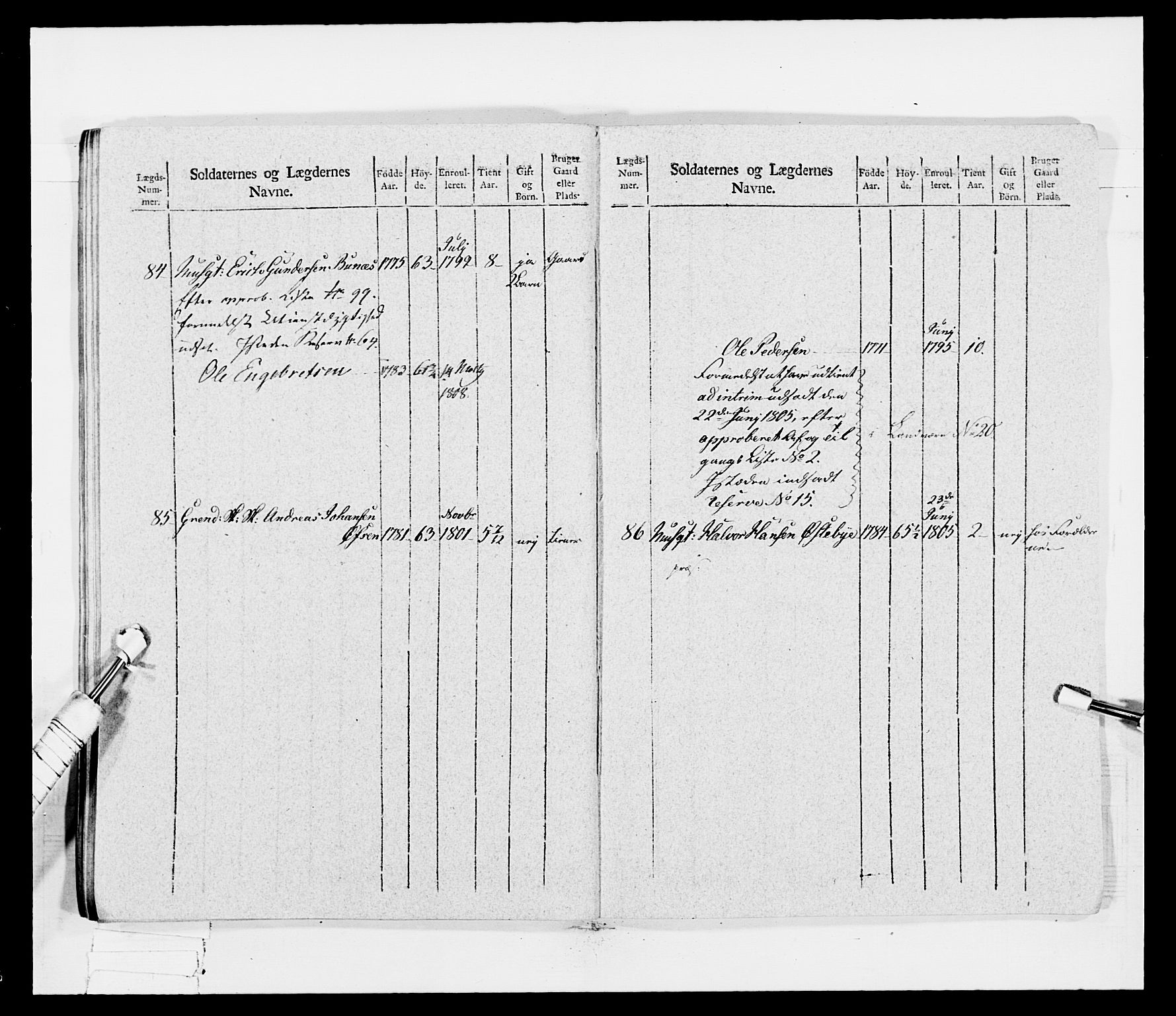 Generalitets- og kommissariatskollegiet, Det kongelige norske kommissariatskollegium, AV/RA-EA-5420/E/Eh/L0030a: Sønnafjelske gevorbne infanteriregiment, 1807, p. 125