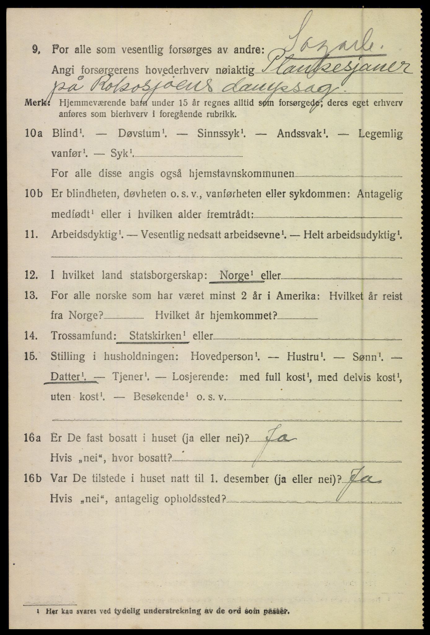 SAH, 1920 census for Løten, 1920, p. 14718