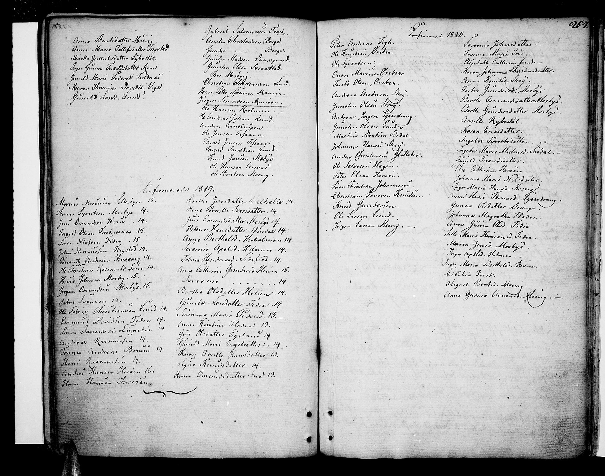 Oddernes sokneprestkontor, AV/SAK-1111-0033/F/Fa/Faa/L0004: Parish register (official) no. A 4, 1764-1820, p. 257