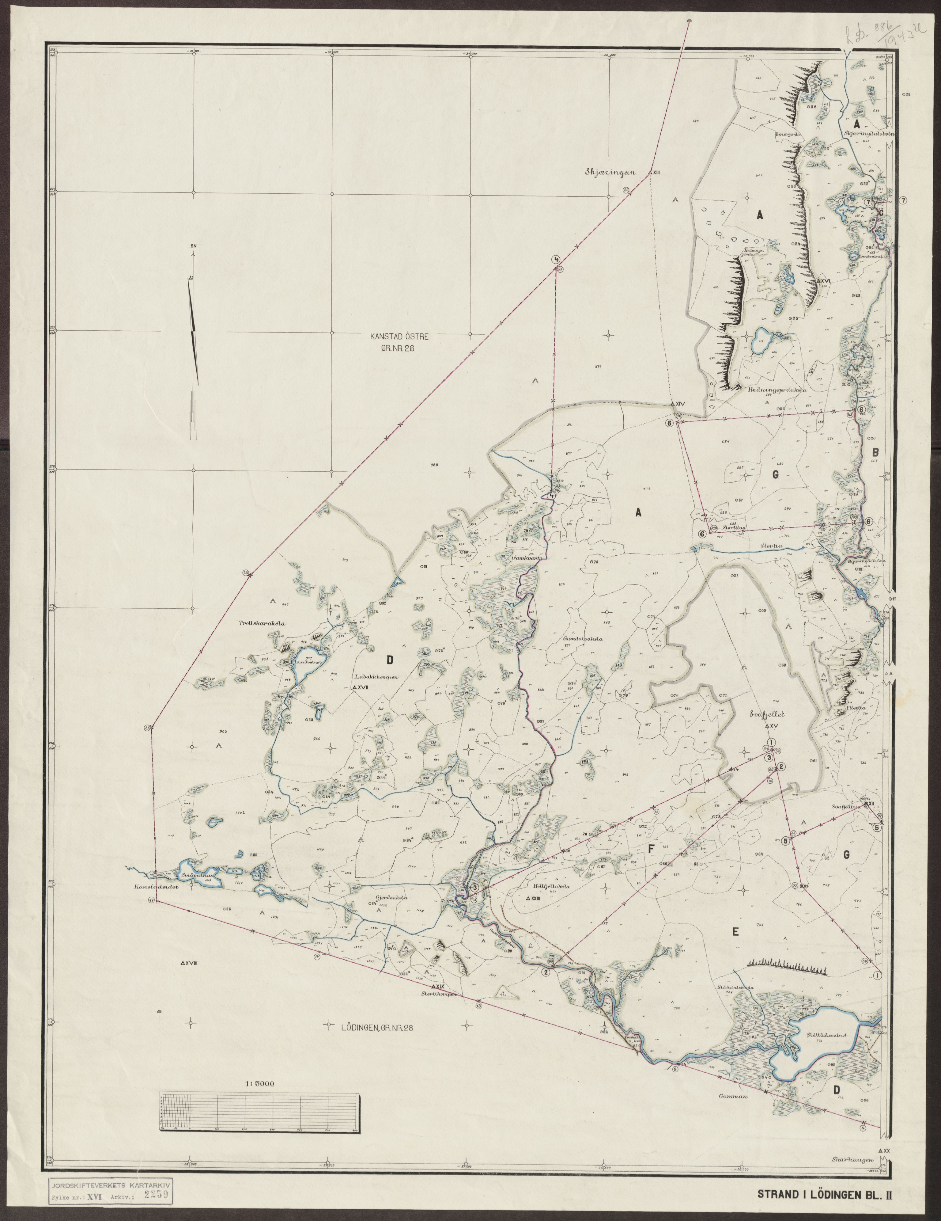 Jordskifteverkets kartarkiv, AV/RA-S-3929/T, 1859-1988, p. 2818