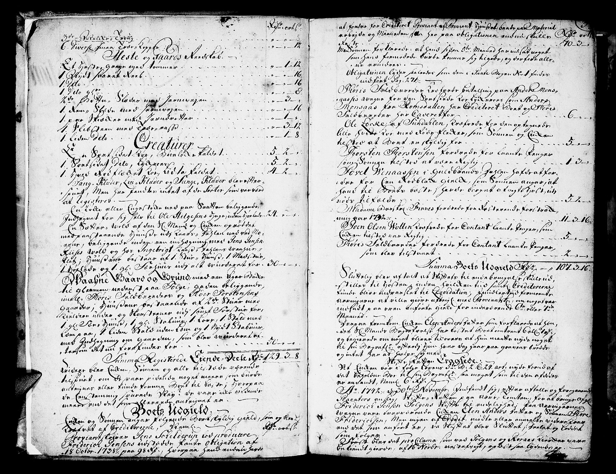 Røros Bergrett, AV/SAT-A-0024/3/3A/L0005: Skifteprotokoll, 1742-1756, p. 2-3