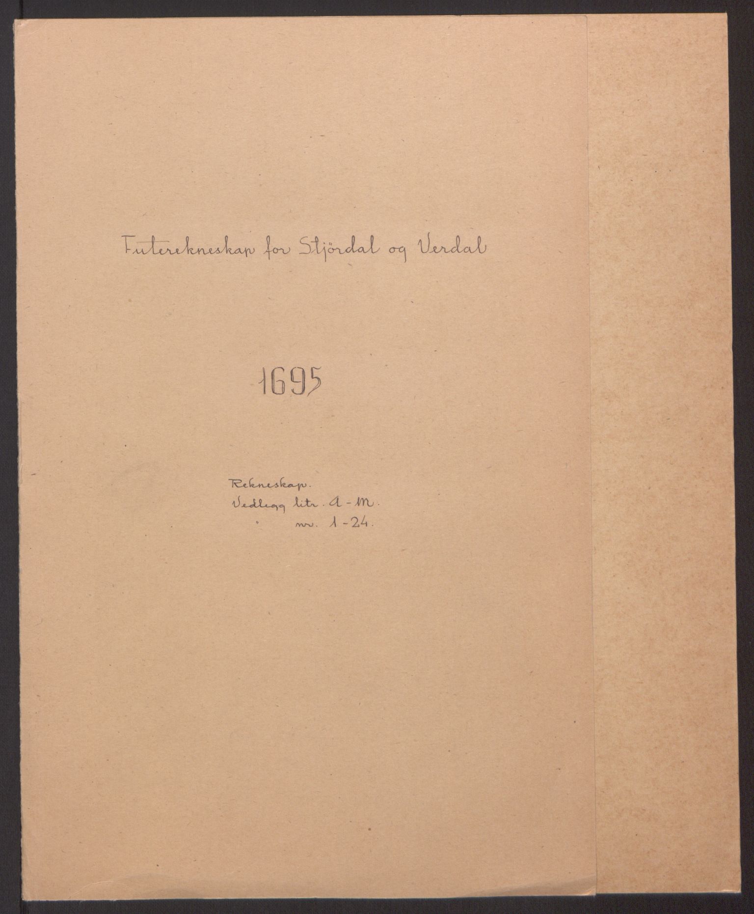 Rentekammeret inntil 1814, Reviderte regnskaper, Fogderegnskap, RA/EA-4092/R62/L4187: Fogderegnskap Stjørdal og Verdal, 1695, p. 2