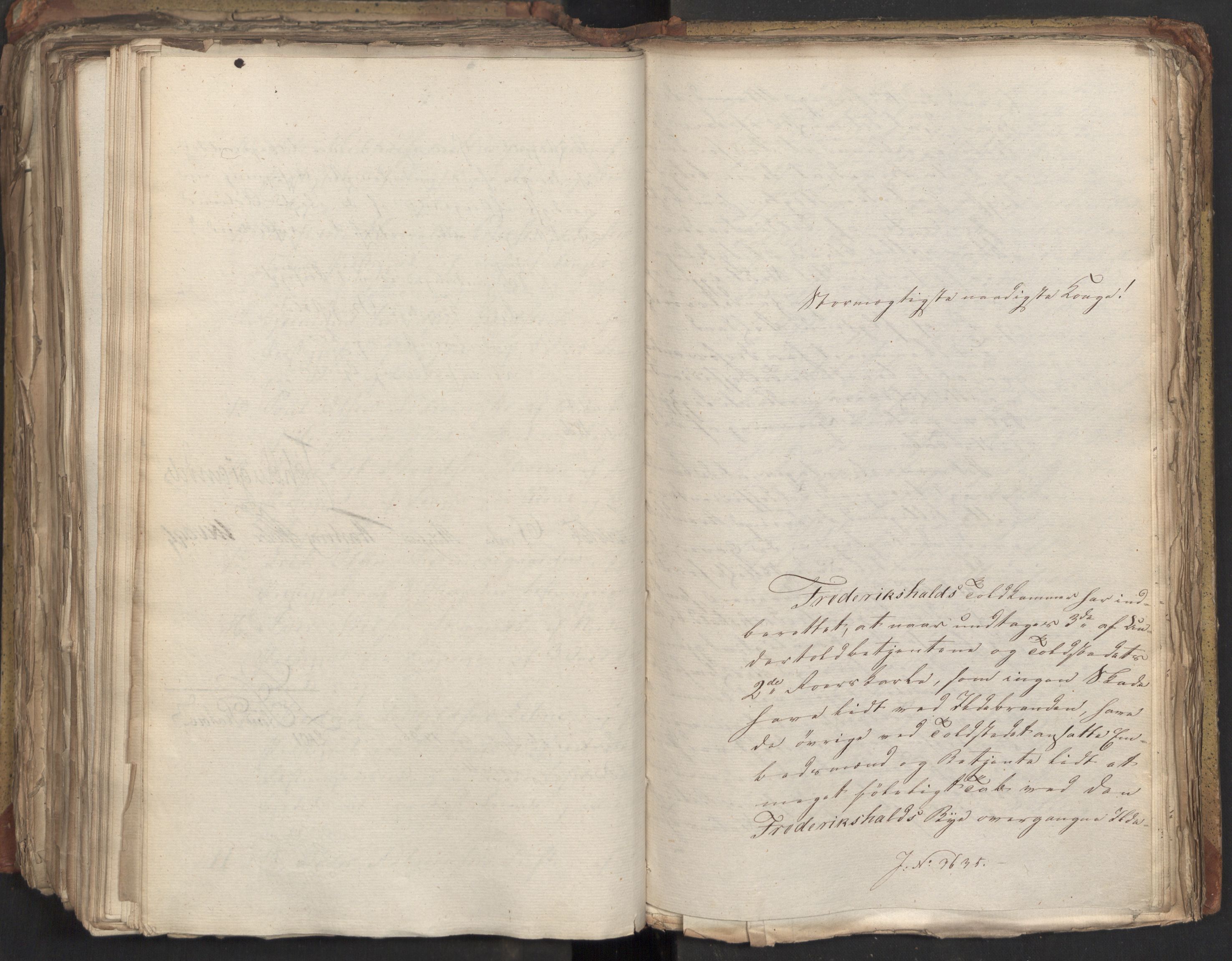 Statsrådsavdelingen i Stockholm, AV/RA-S-1003/D/Da/L0047: Regjeringsinnstillinger nr. 3501-3659, 1826, p. 397
